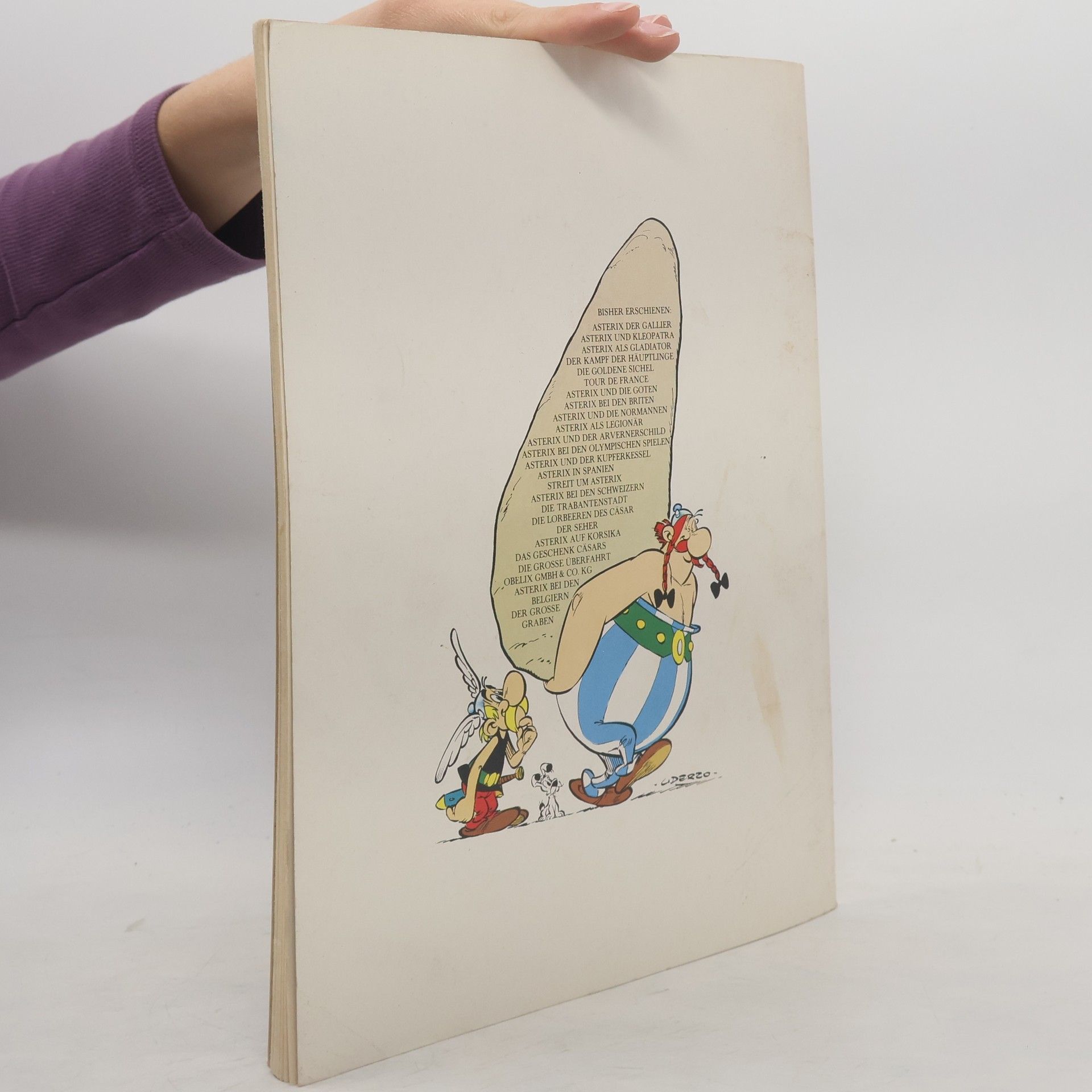 Albert Uderzo Asterix. Der Grosse Graben