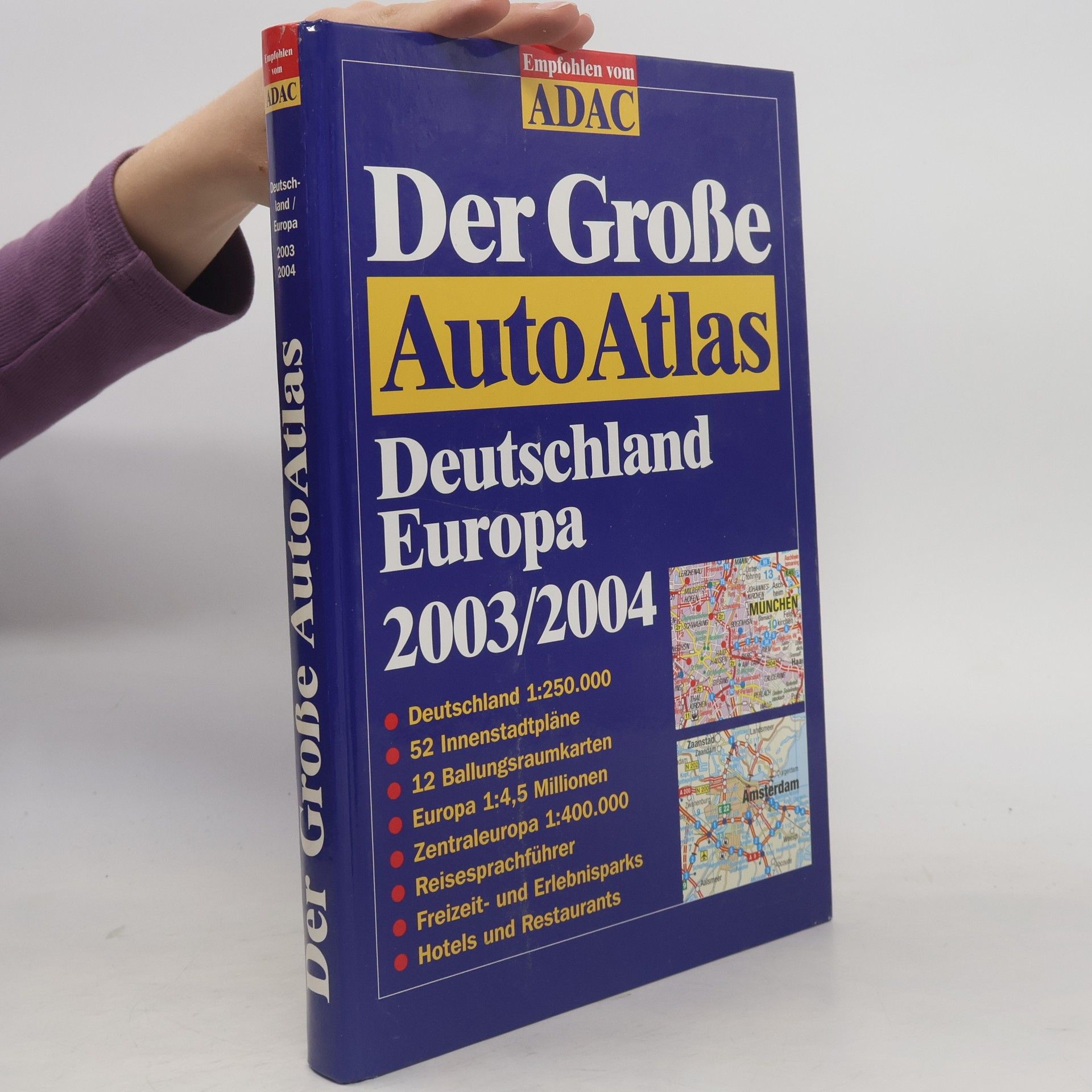 Autorenkollektiv Der Große AutoAtlas Deutschland Europa 2003/2004