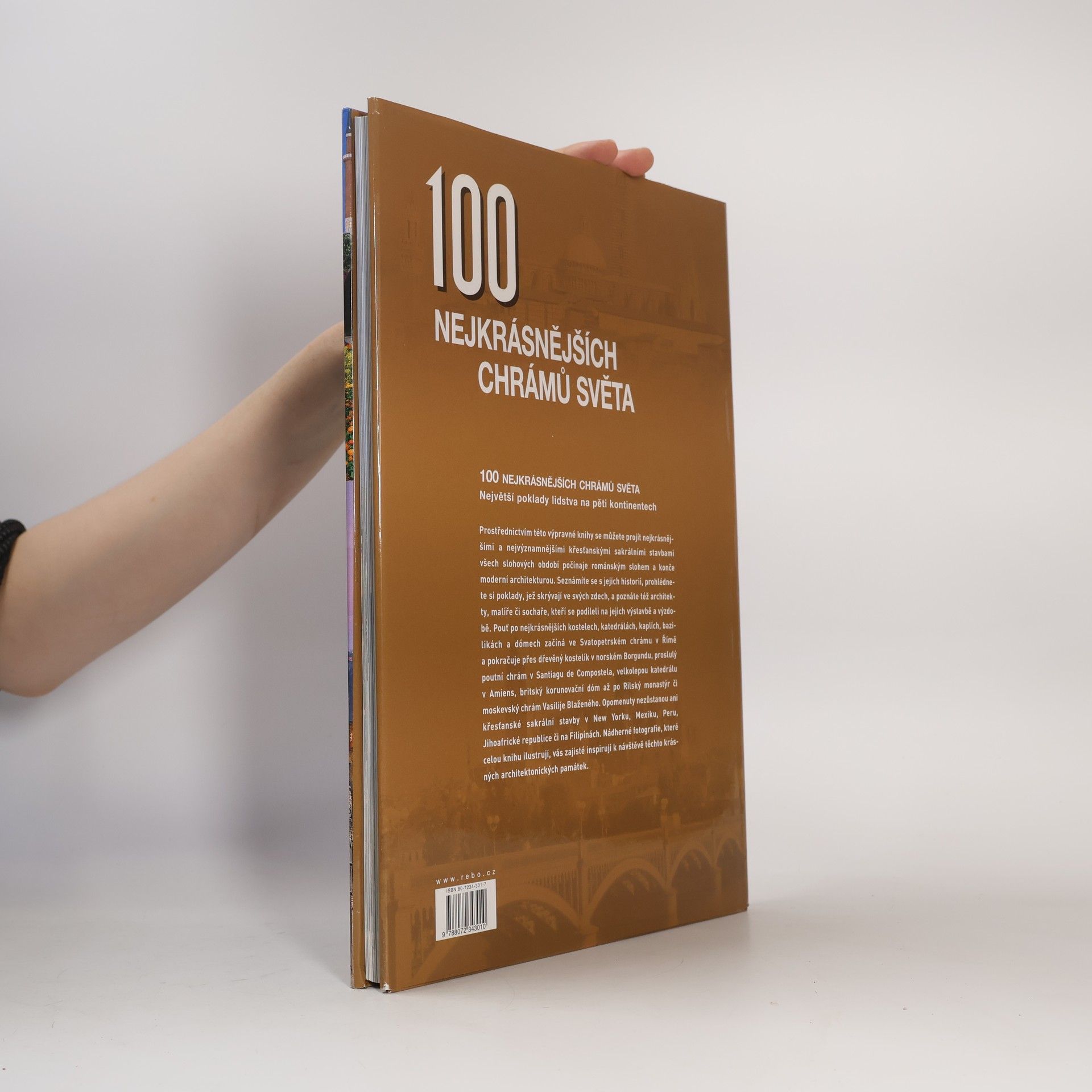 AA.VV. 100 nejkrásnějších chrámů světa