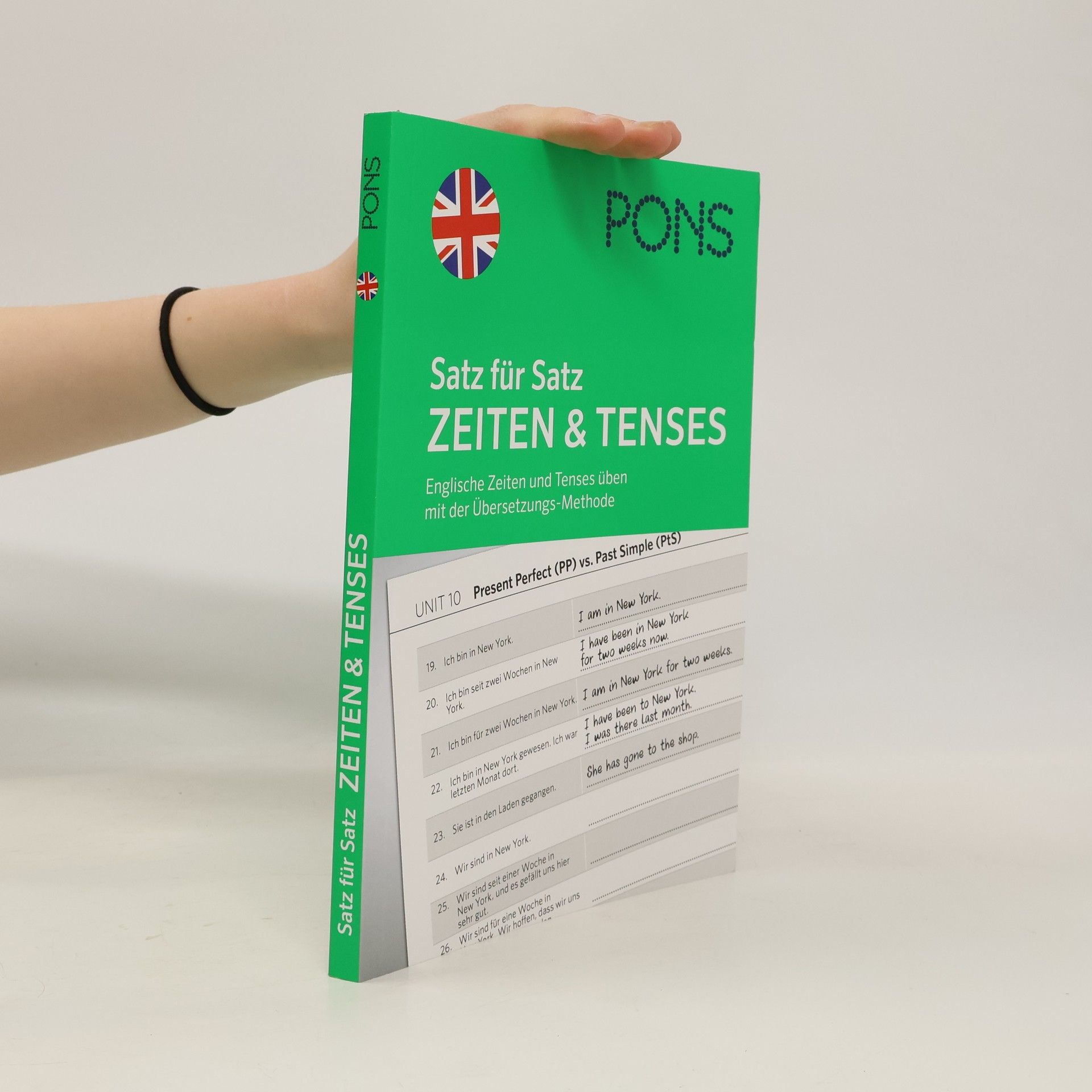 Autorenkollektiv PONS Satz für Satz Englisch Zeiten und Tenses