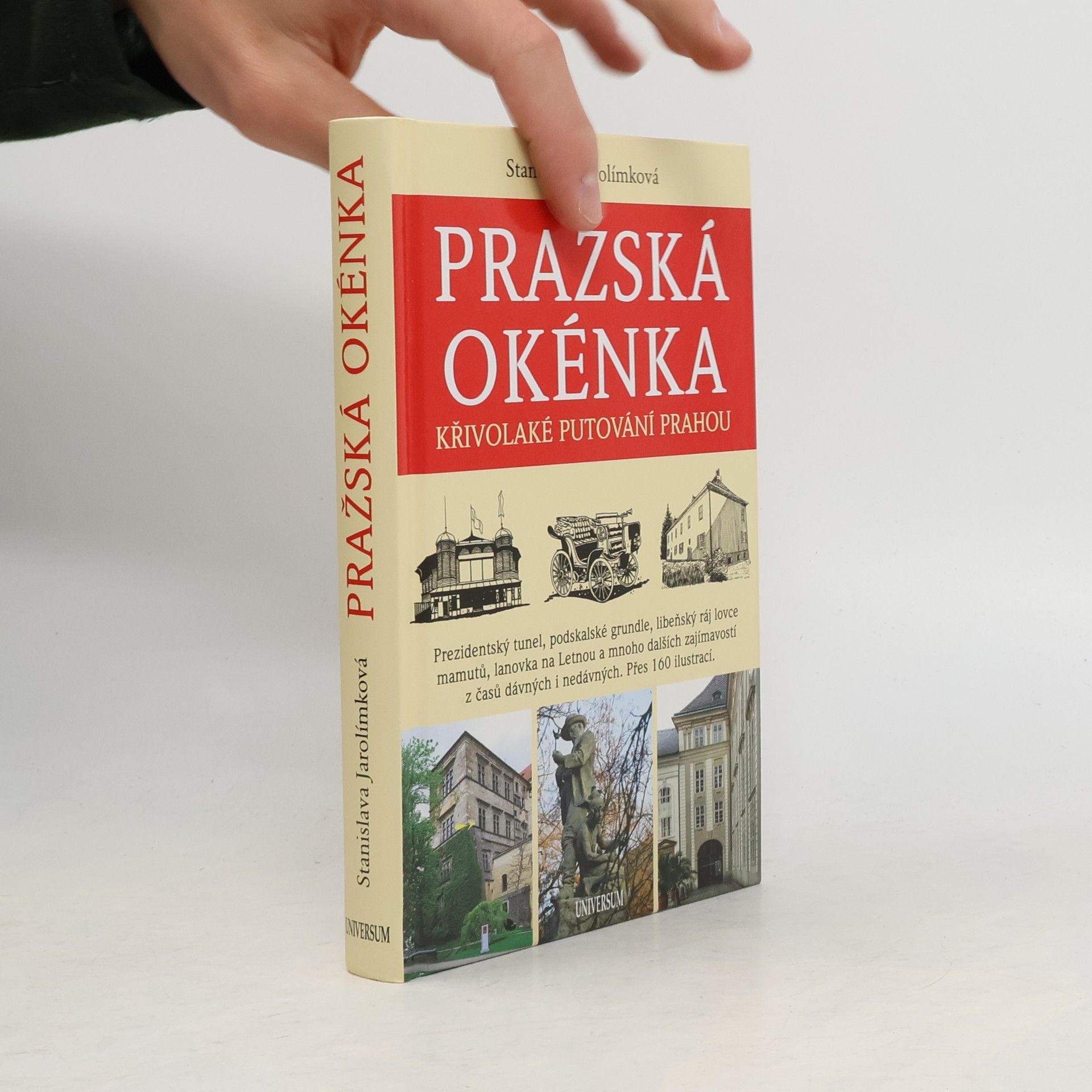 Stanislava Jarolímková Pražská okénka : křivolaké putování Prahou