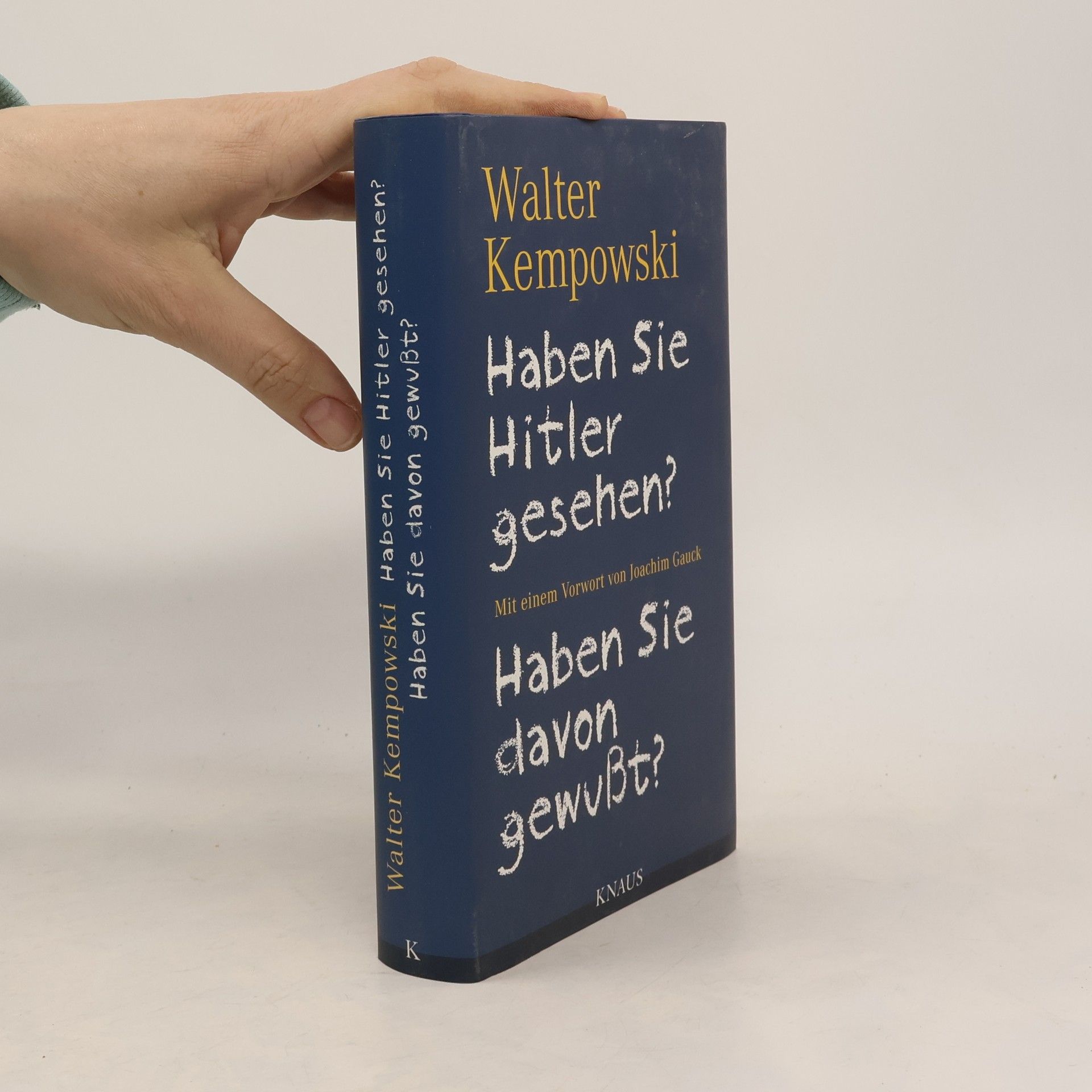 Walter Kempowski Haben Sie Hitler gesehen?