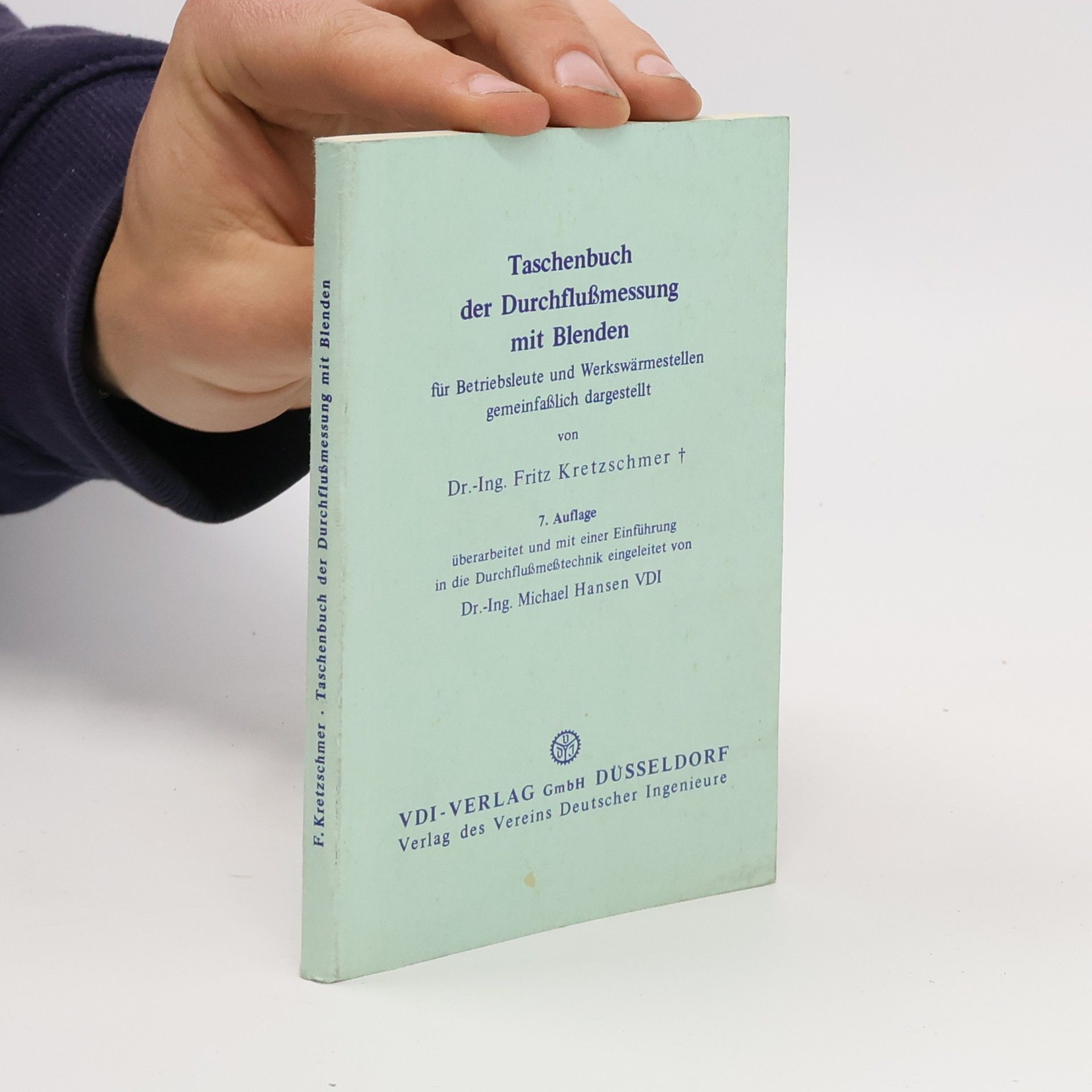 Taschenbuch der Durchflußmessung mit Blenden 