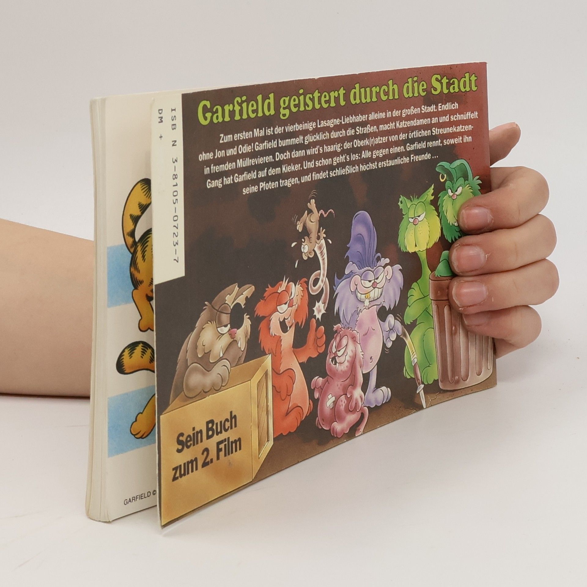 Jim Davis Garfield geistert durch die Stadt