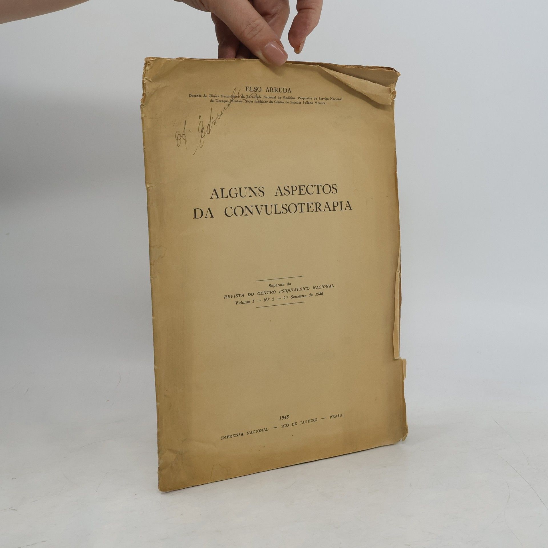 Various authors Alguns aspectos da convulsoterapia