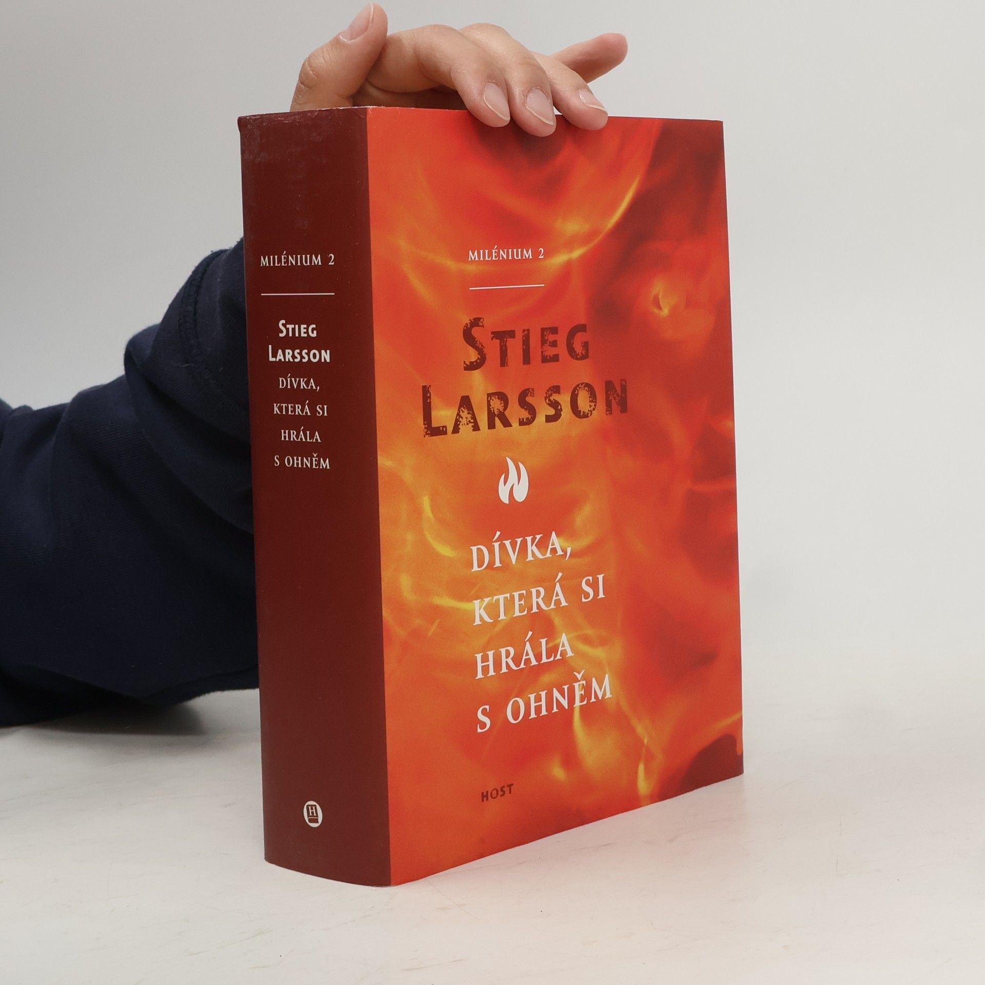Stieg Larsson Dívka, která si hrála s ohněm