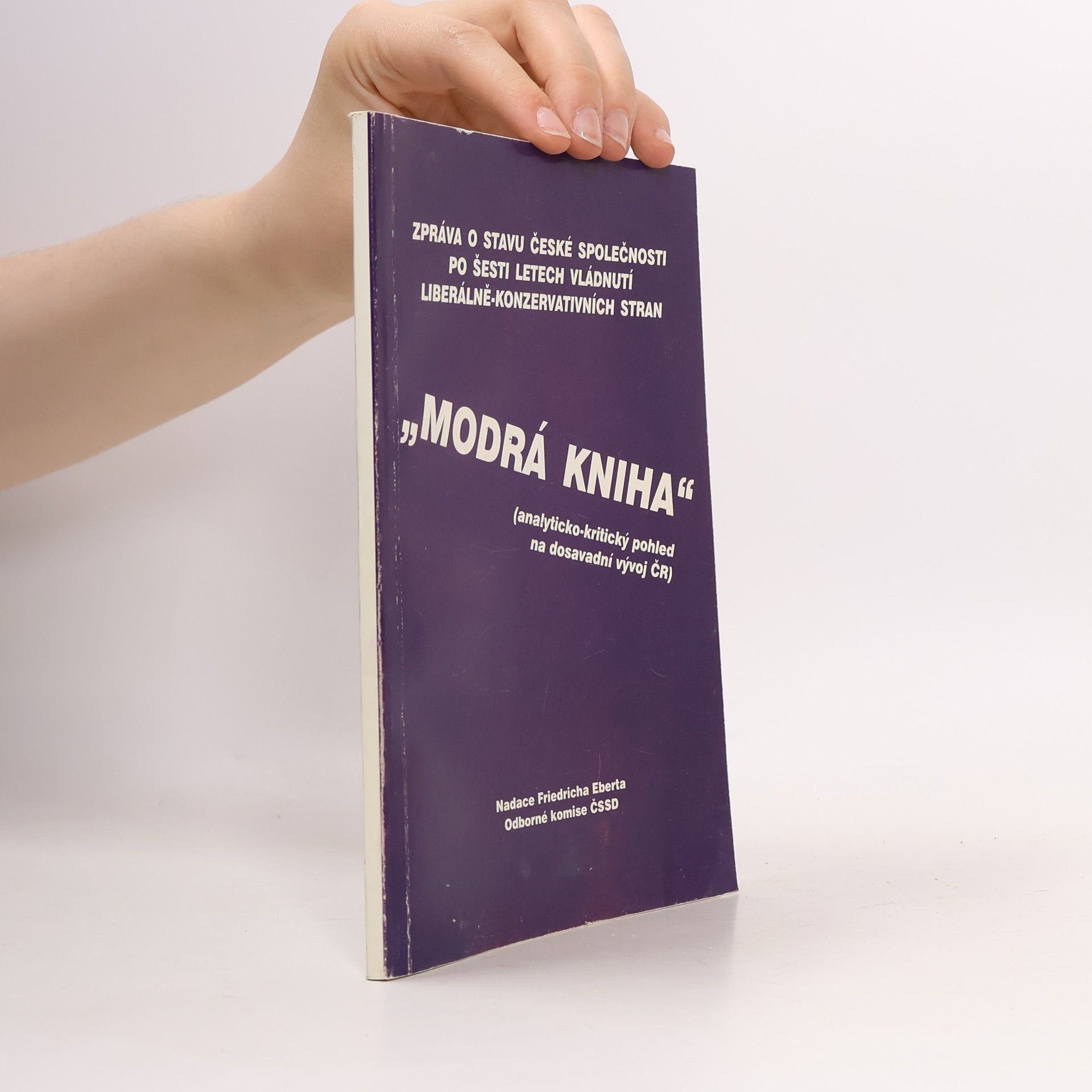 Autorenkollektiv Modrá kniha (analyticko-kritický pohled na dosavadní vývoj ČR)