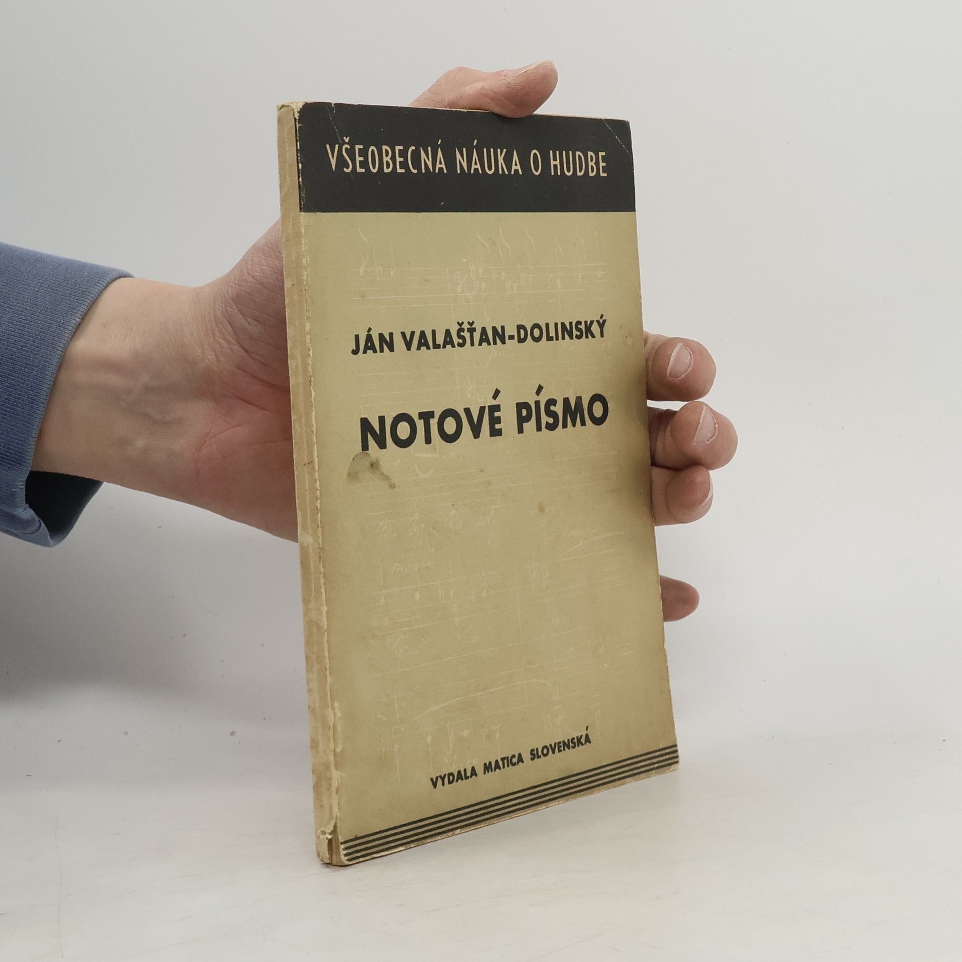 Ján Valašťan Dolinský Všeobecná náuka o hudbe 1