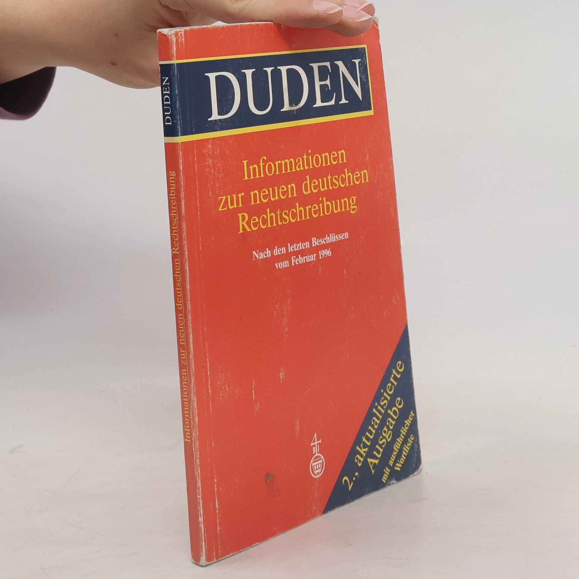 Duden, Informationen zur neuen deutschen Rechtschreibung