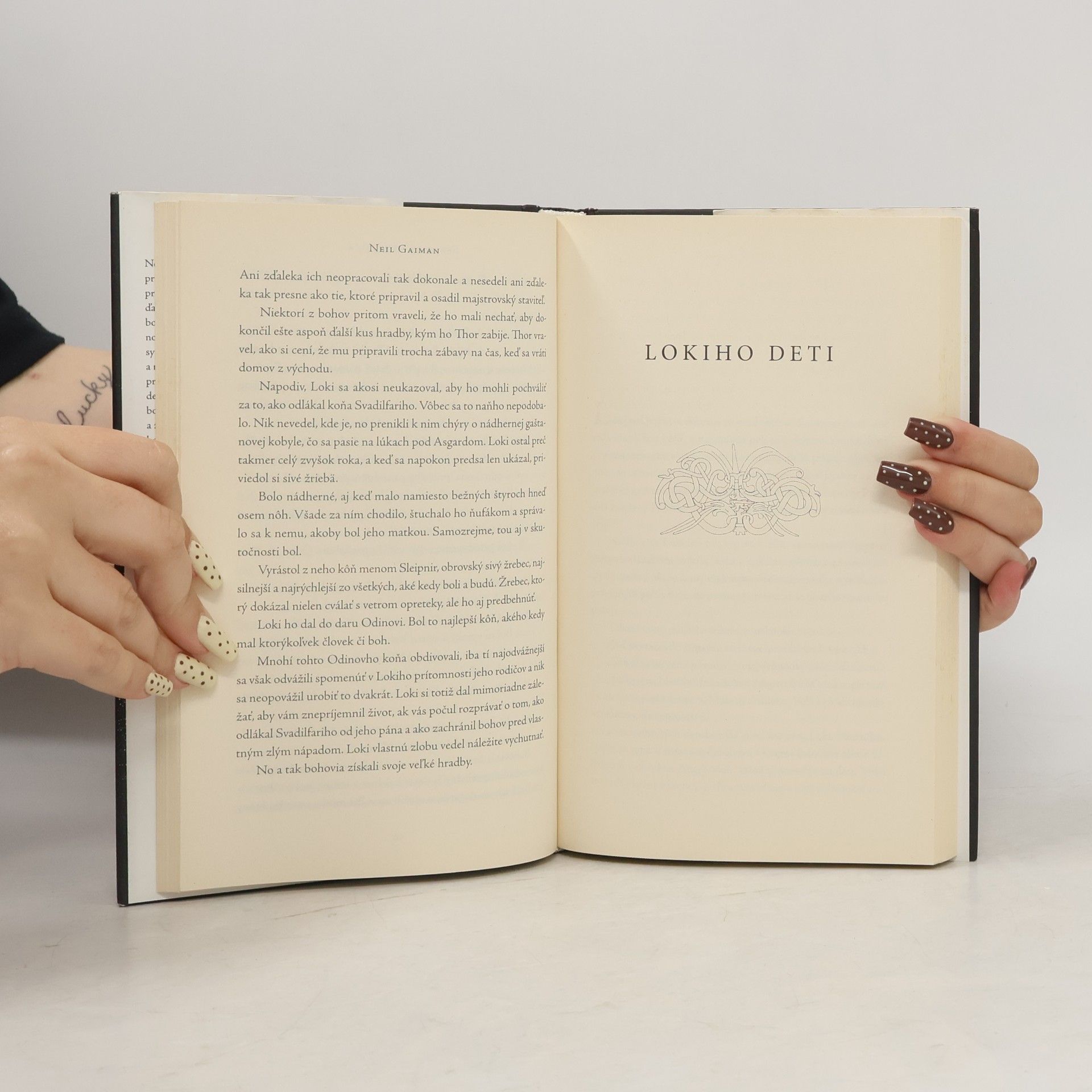 Neil Gaiman Severská mytológia