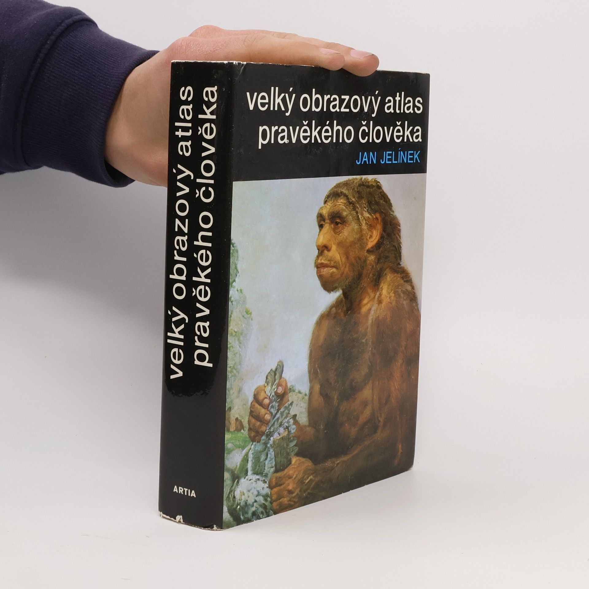 Jan Jelinek Velký obrazový atlas pravěkého člověka