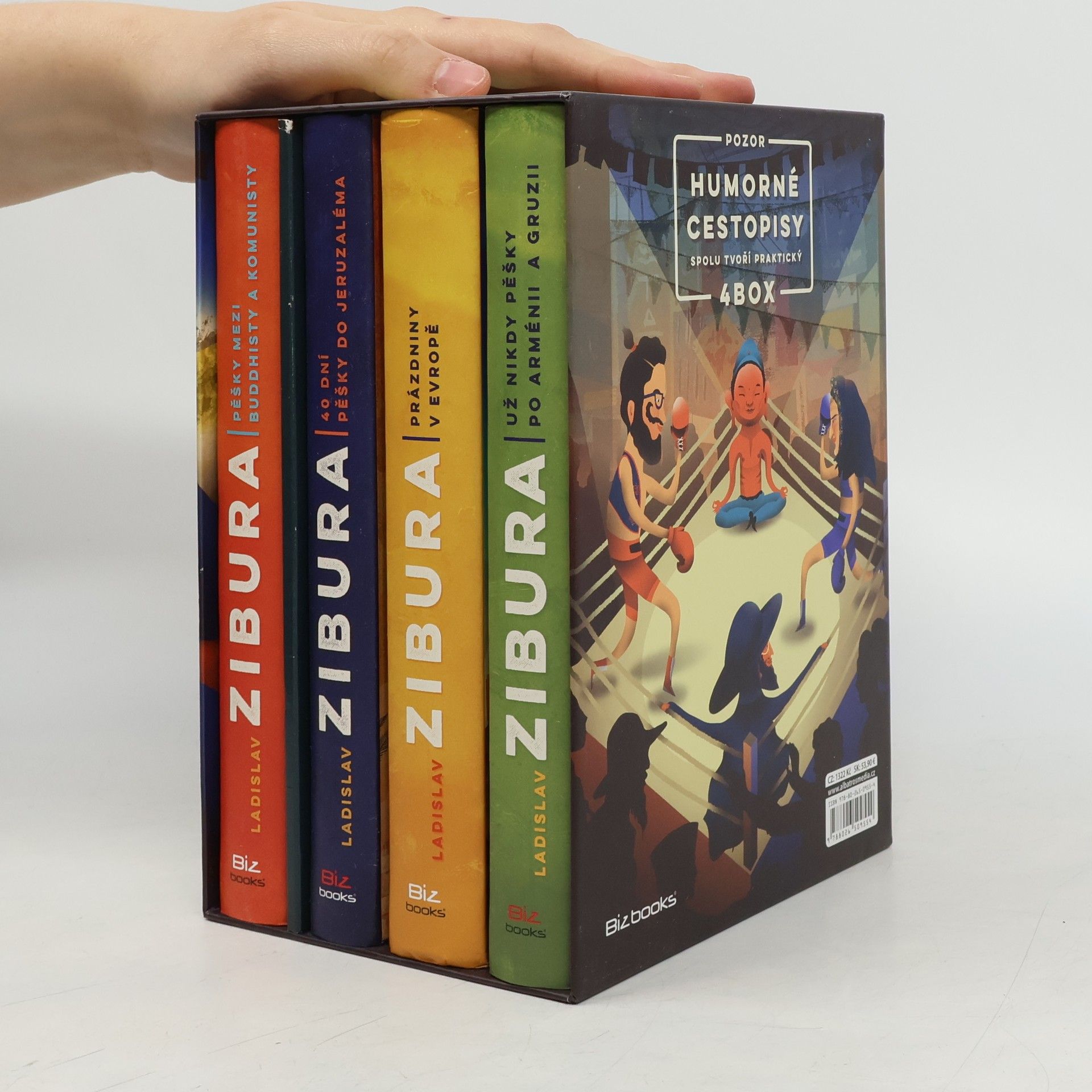 Ladislav Zibura Ladislav Zibura: Všechny krásy světa (čtyřbox podepsaných knih + puzzle)
