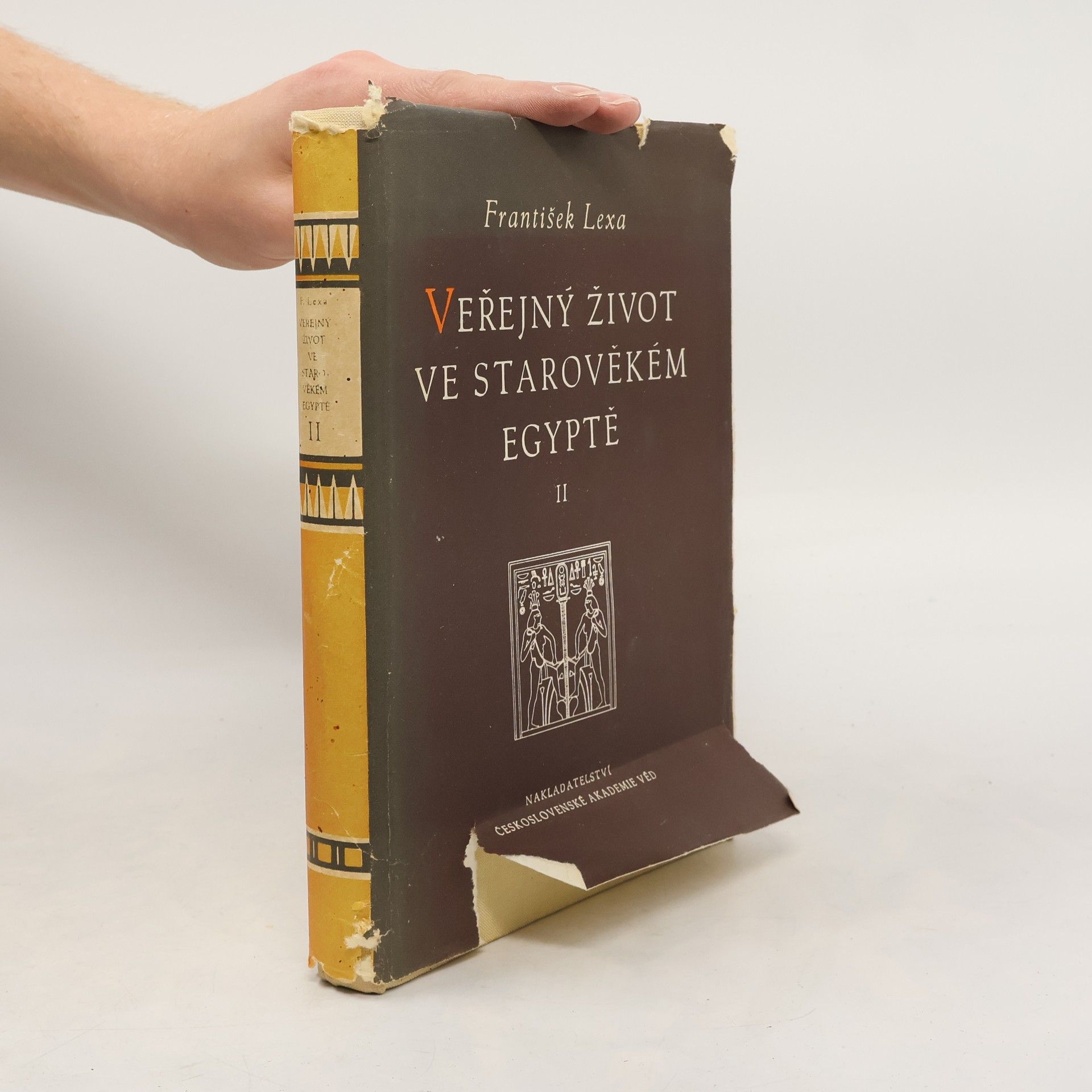 František Lexa Veřejný život ve starověkém Egyptě II.