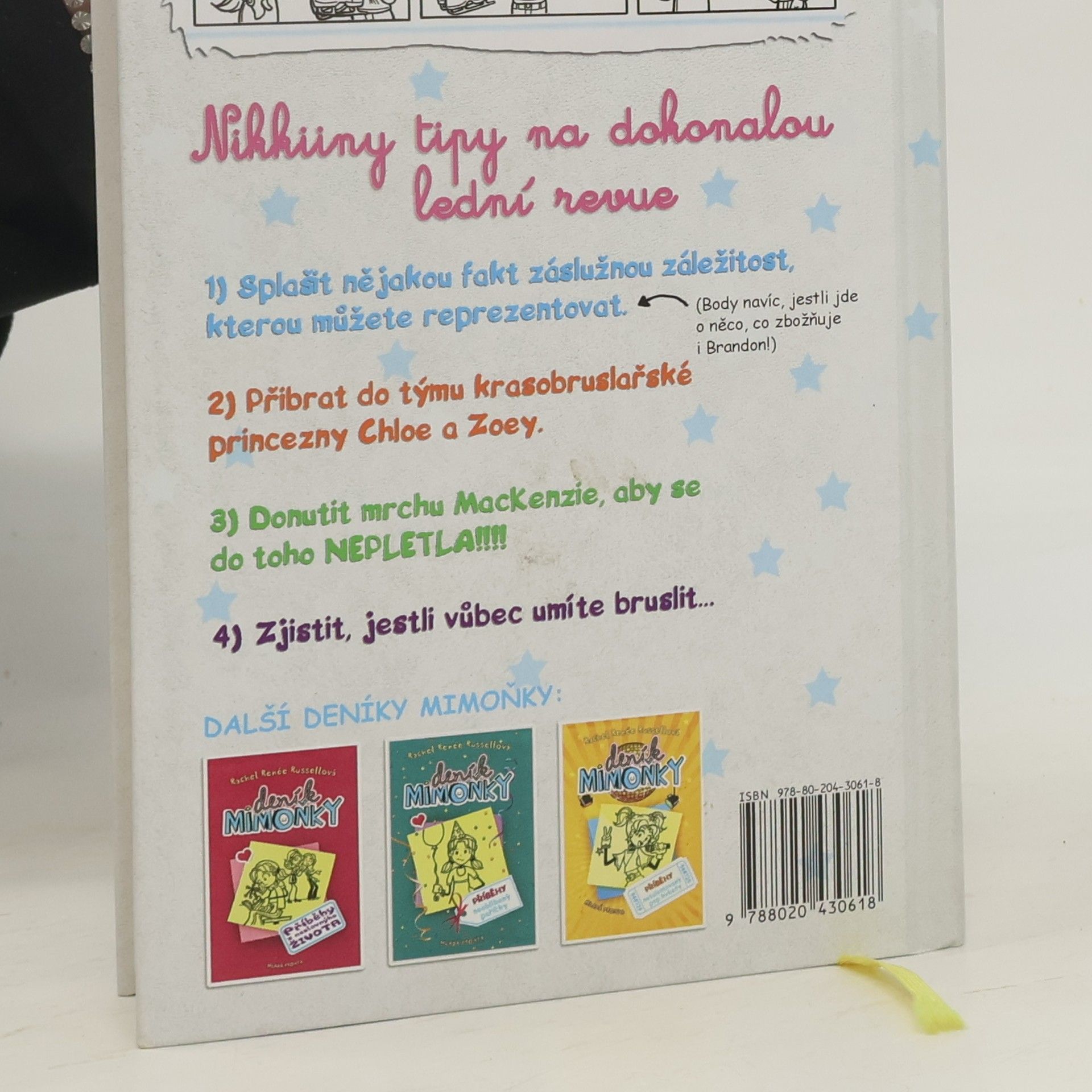 Rachel Renée Russellová Deník mimoňky 4. Příběhy neohrabaný krasobruslařky