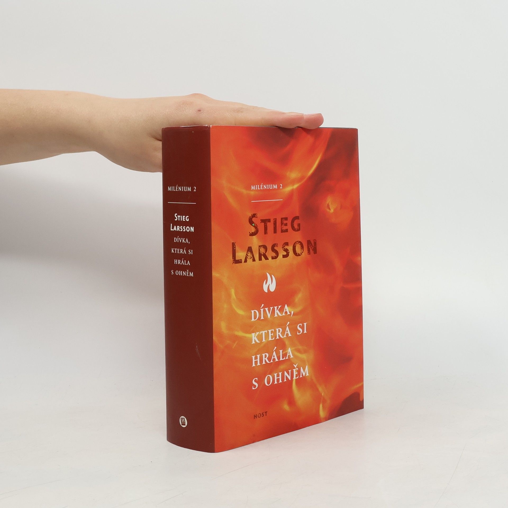 Stieg Larsson Dívka, která si hrála s ohněm