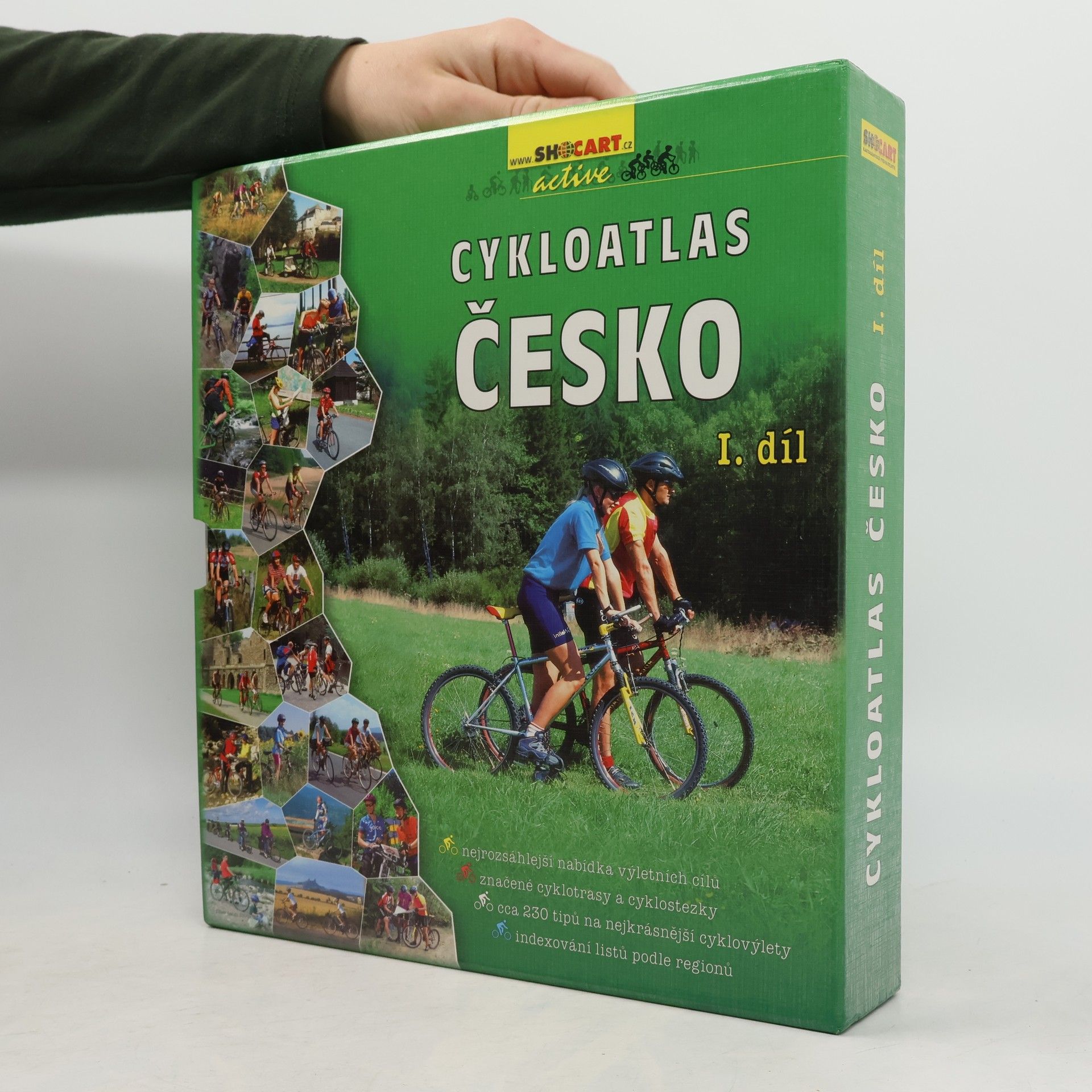 Jiří Šafránek Cykloatlas Česko. 1. díl