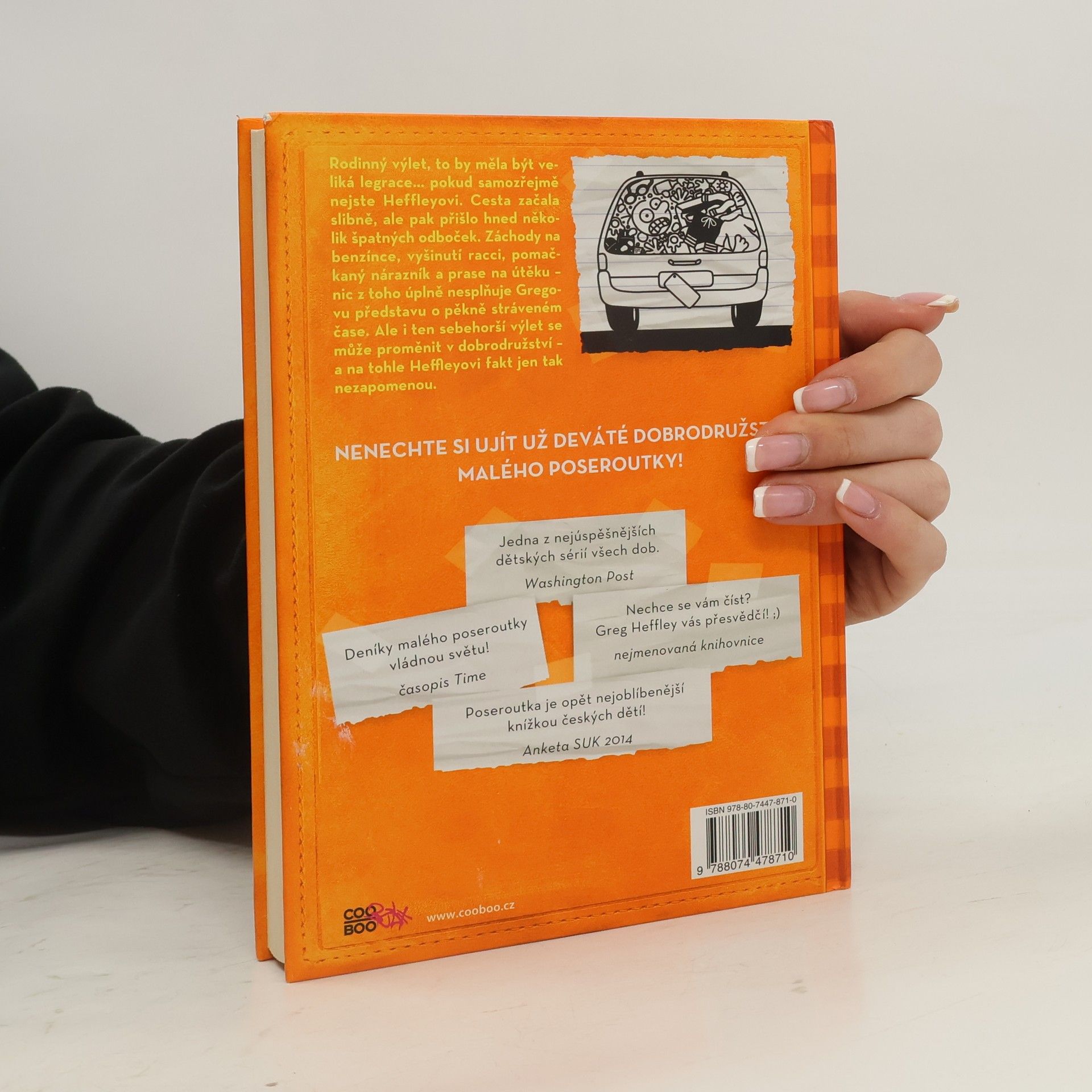 Jeff Kinney Deník malého poseroutky 9. Výlet za všechny peníze