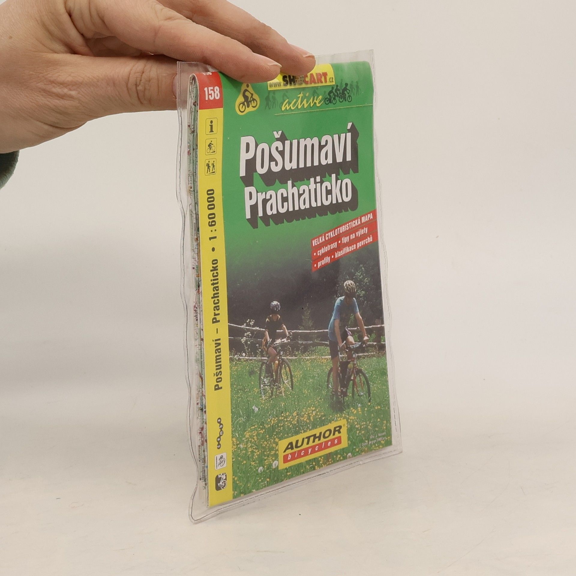 GeoClub Pošumaví,Prachaticko cmc.158. 1:60T - cyklomapa