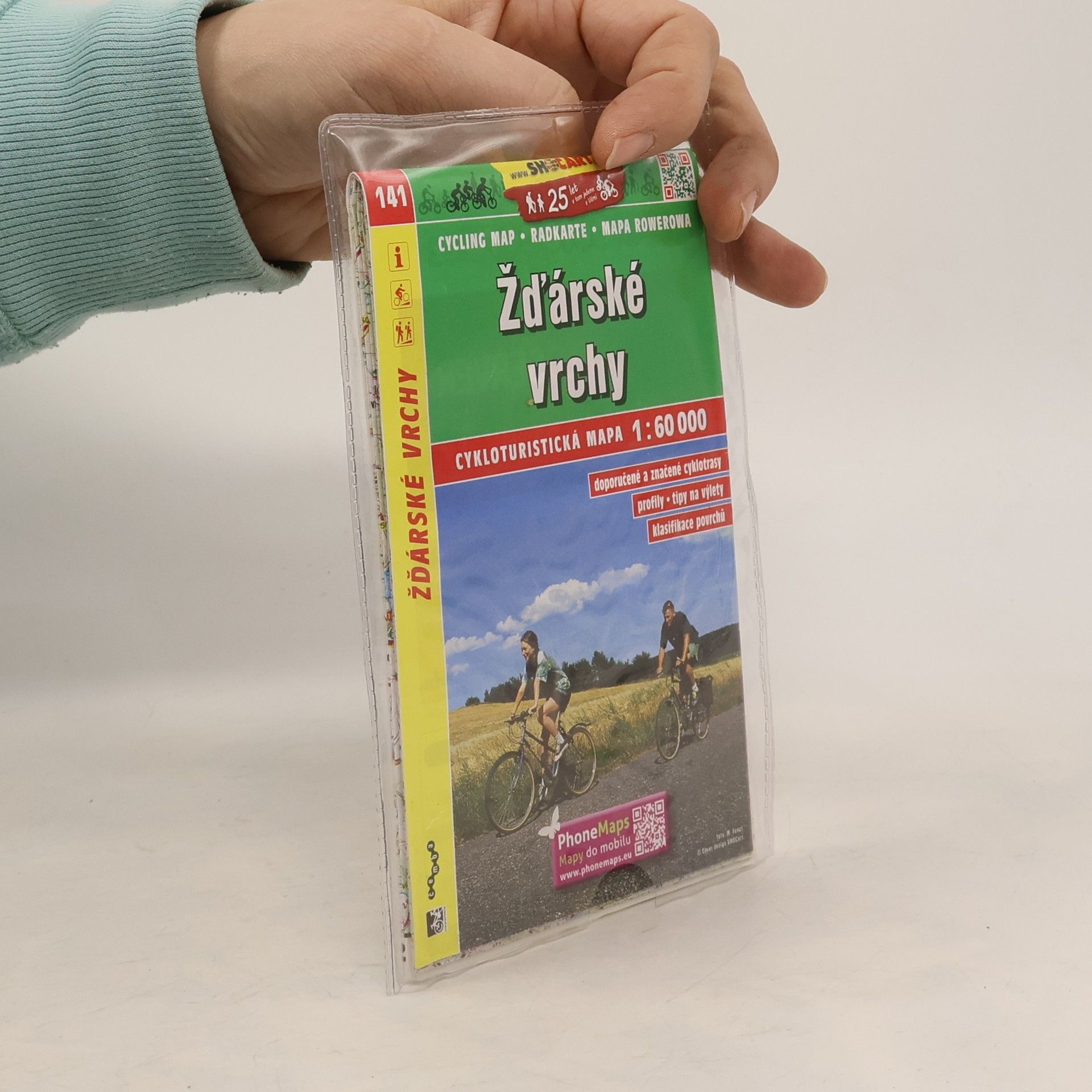 Autores varios Žďárské vrchy cmč. 141. 1:60T - cyklomapa