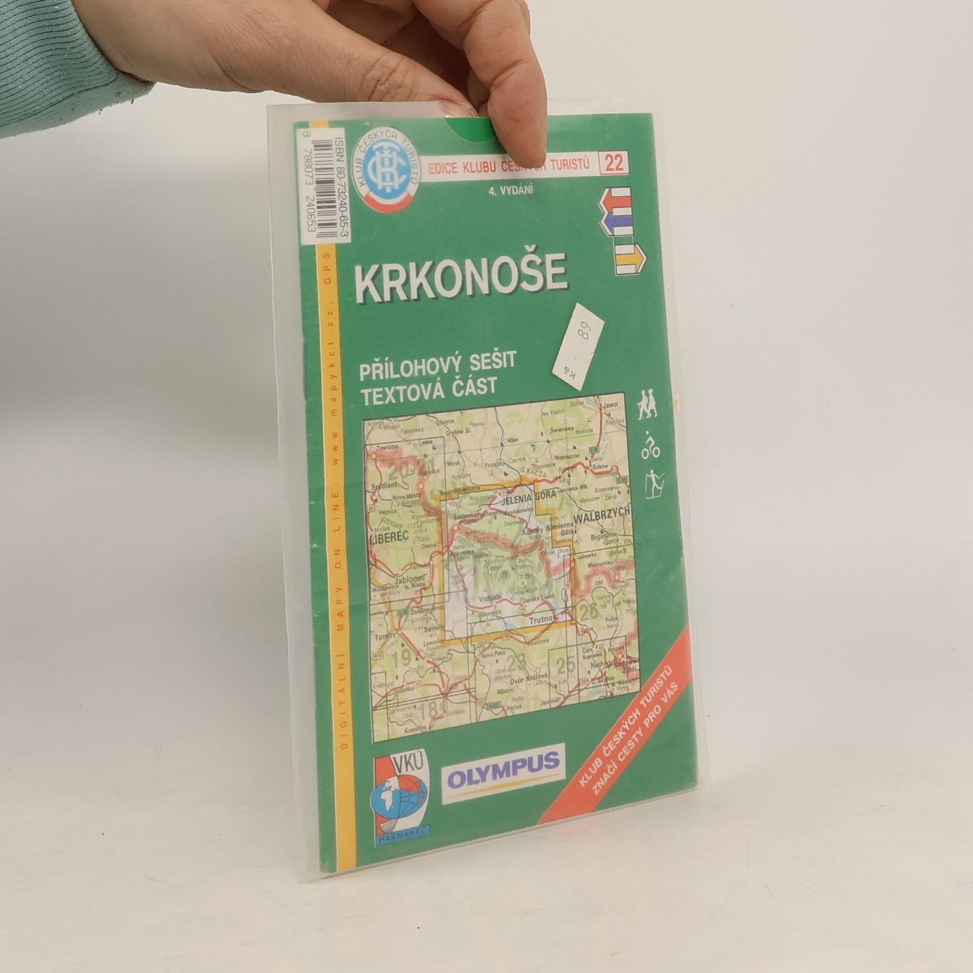 Kolektiv autorů Krkonoše.turistická mapa.1 : 50 000