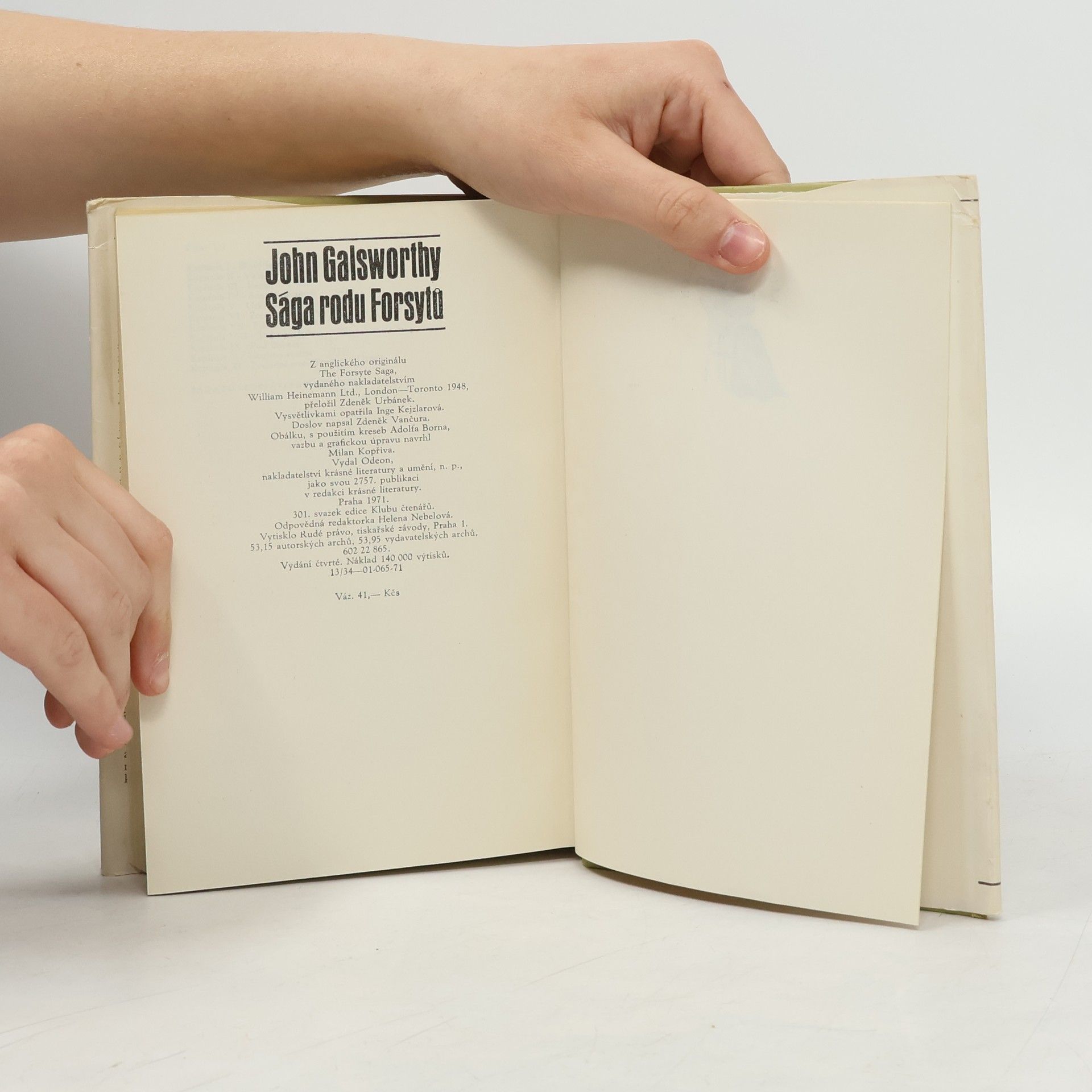 John Galsworthy Sága rodu Forsytů