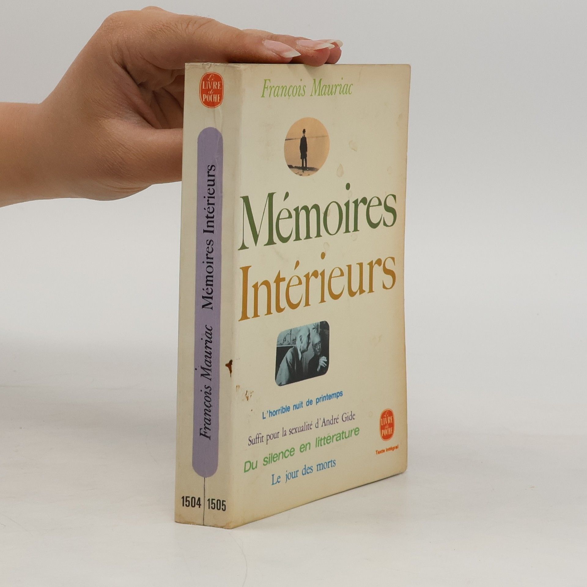 François Mauriac Mémoires intérieurs