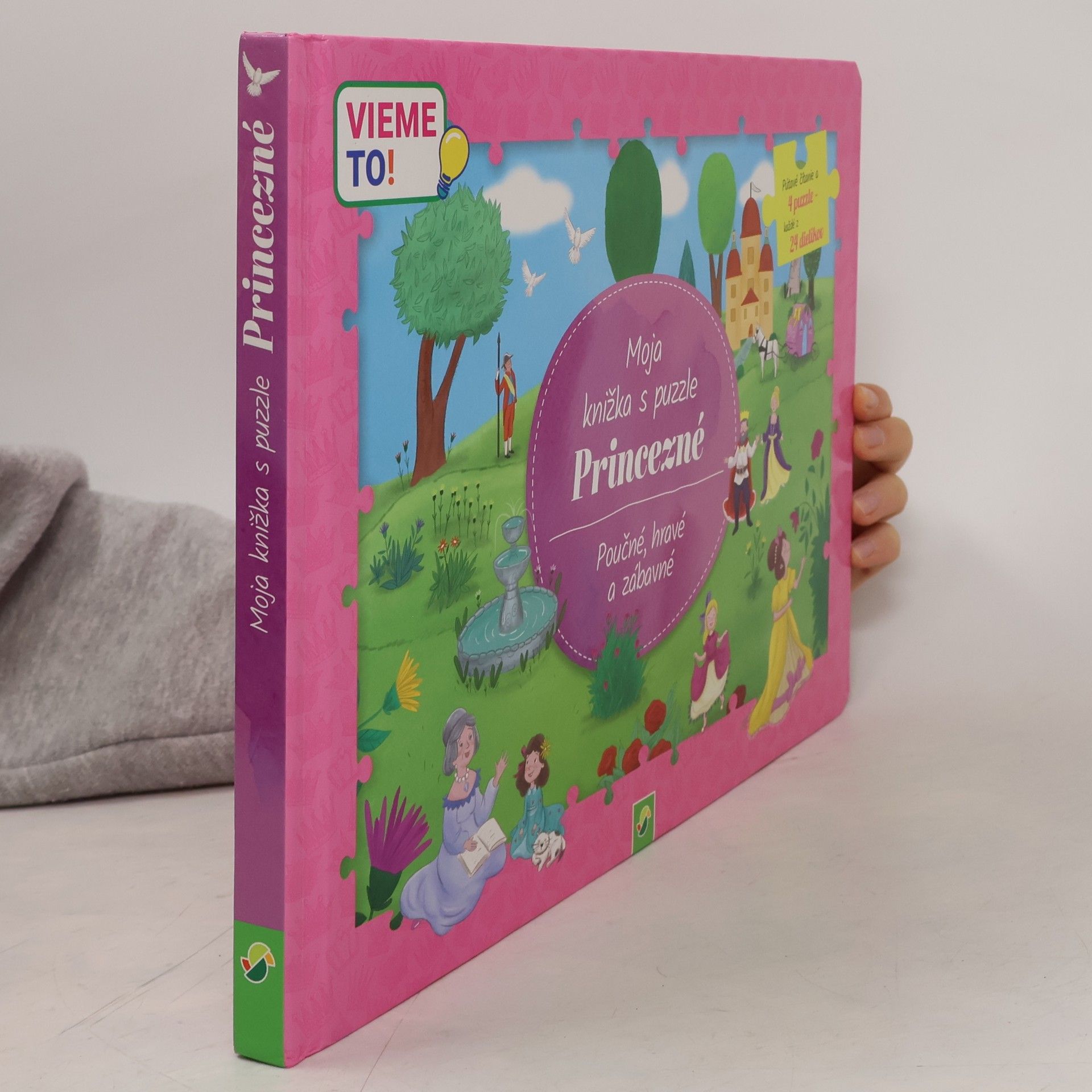Auteurscollectief Moja knižka s puzzle Princezné