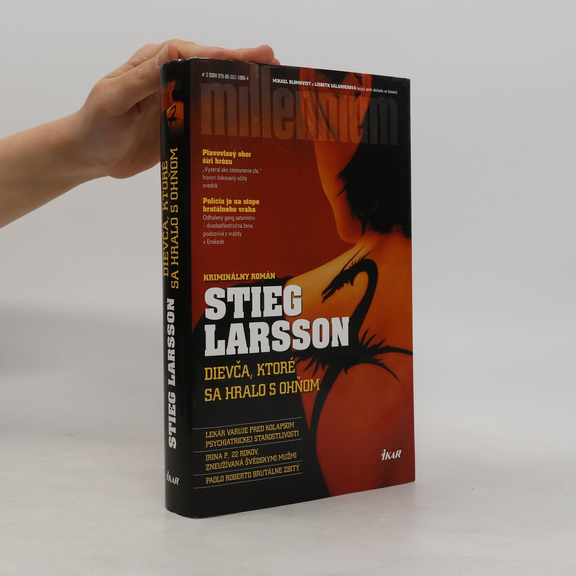 Stieg Larsson Dievča, ktoré sa hralo s ohňom