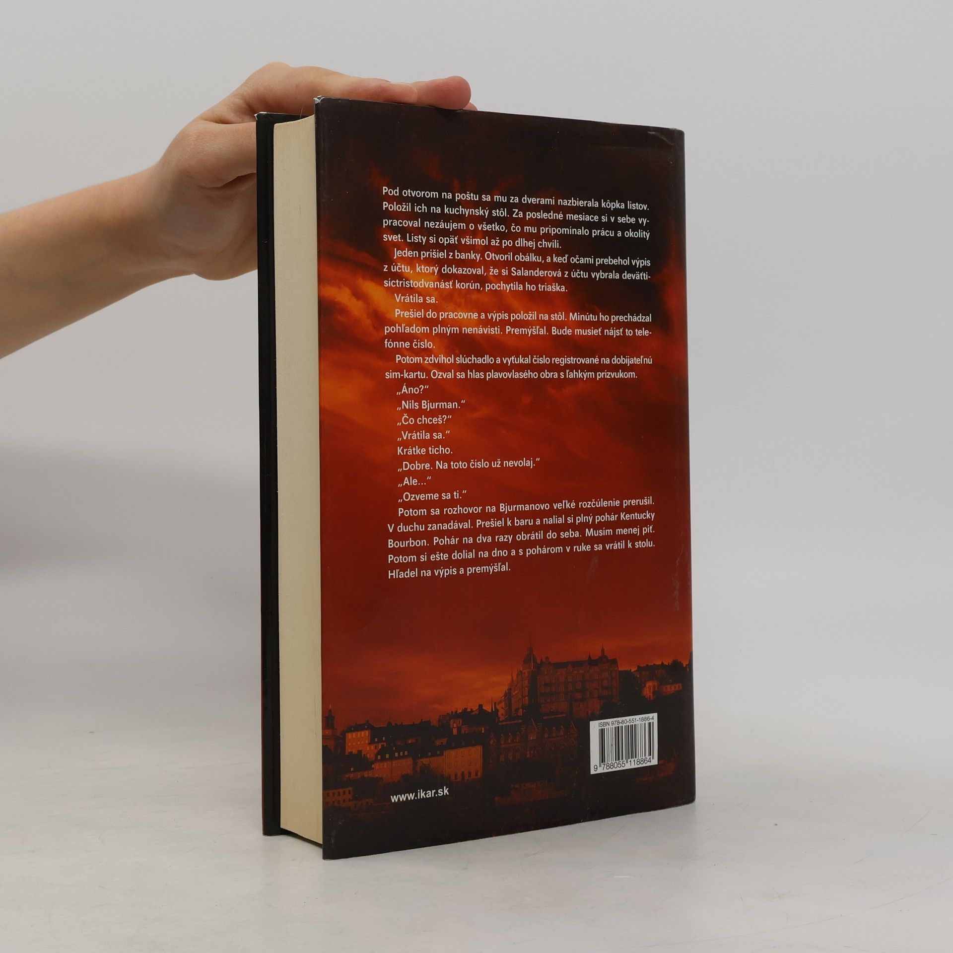 Stieg Larsson Dievča, ktoré sa hralo s ohňom