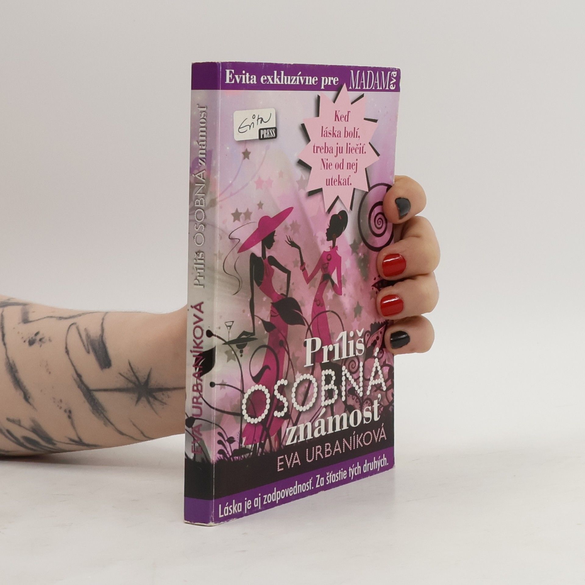 Eva Urbaníková Příliš osobná známosť