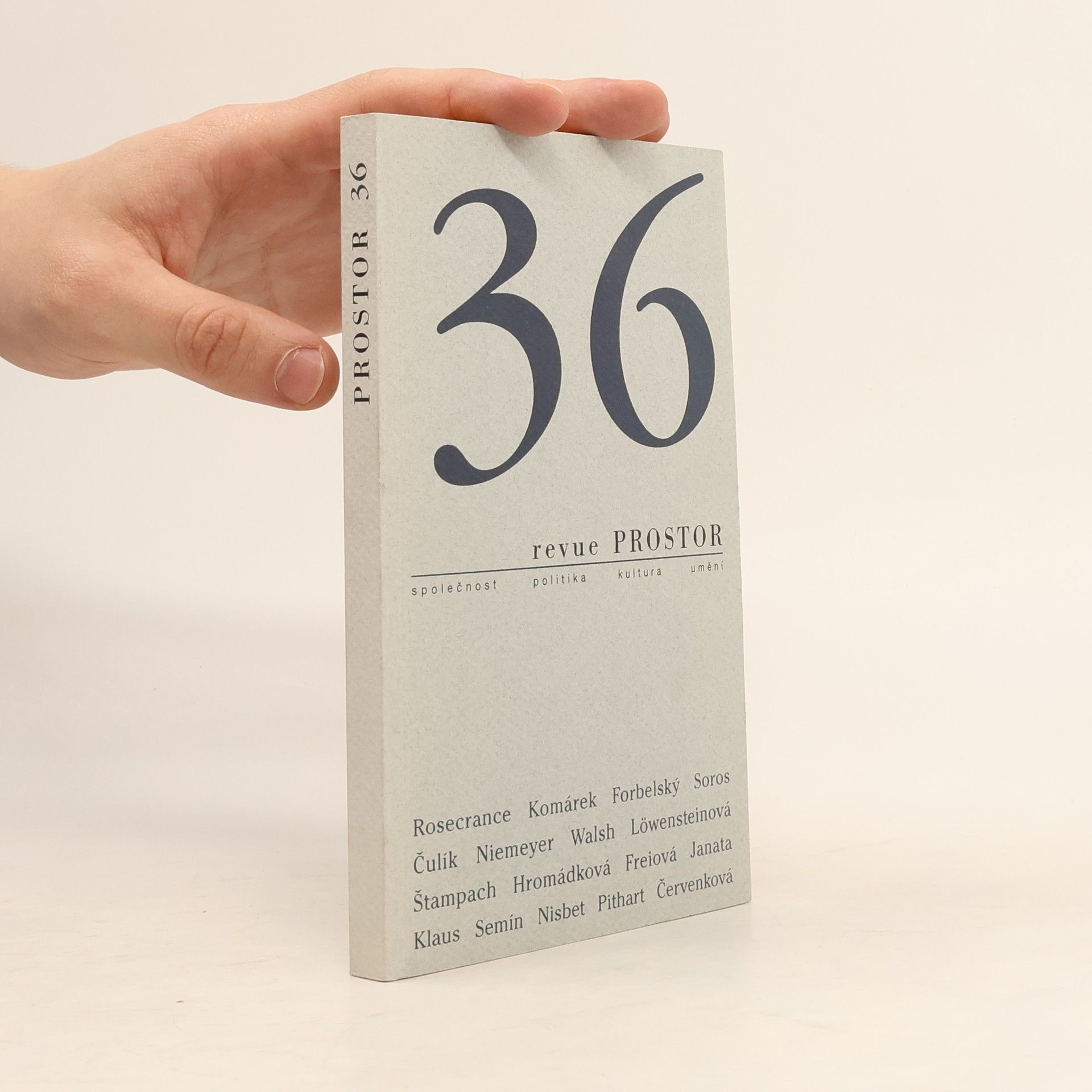 Kolektiv autorů Revue Prostor 36