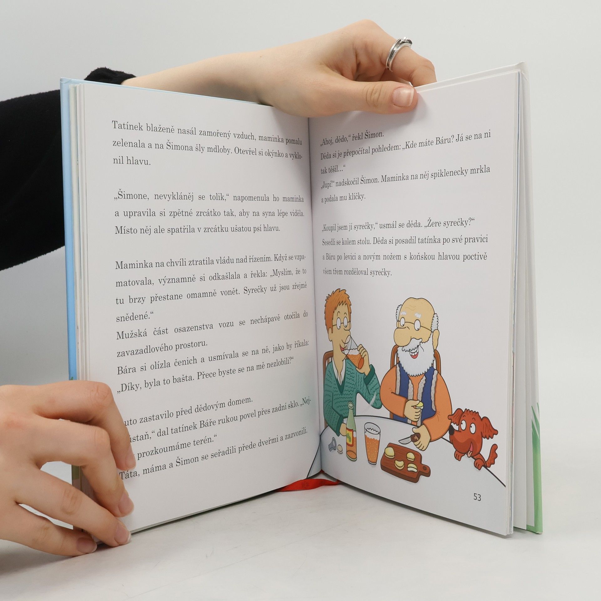 Hanka Jelínková Šimon a štěnátko Bára