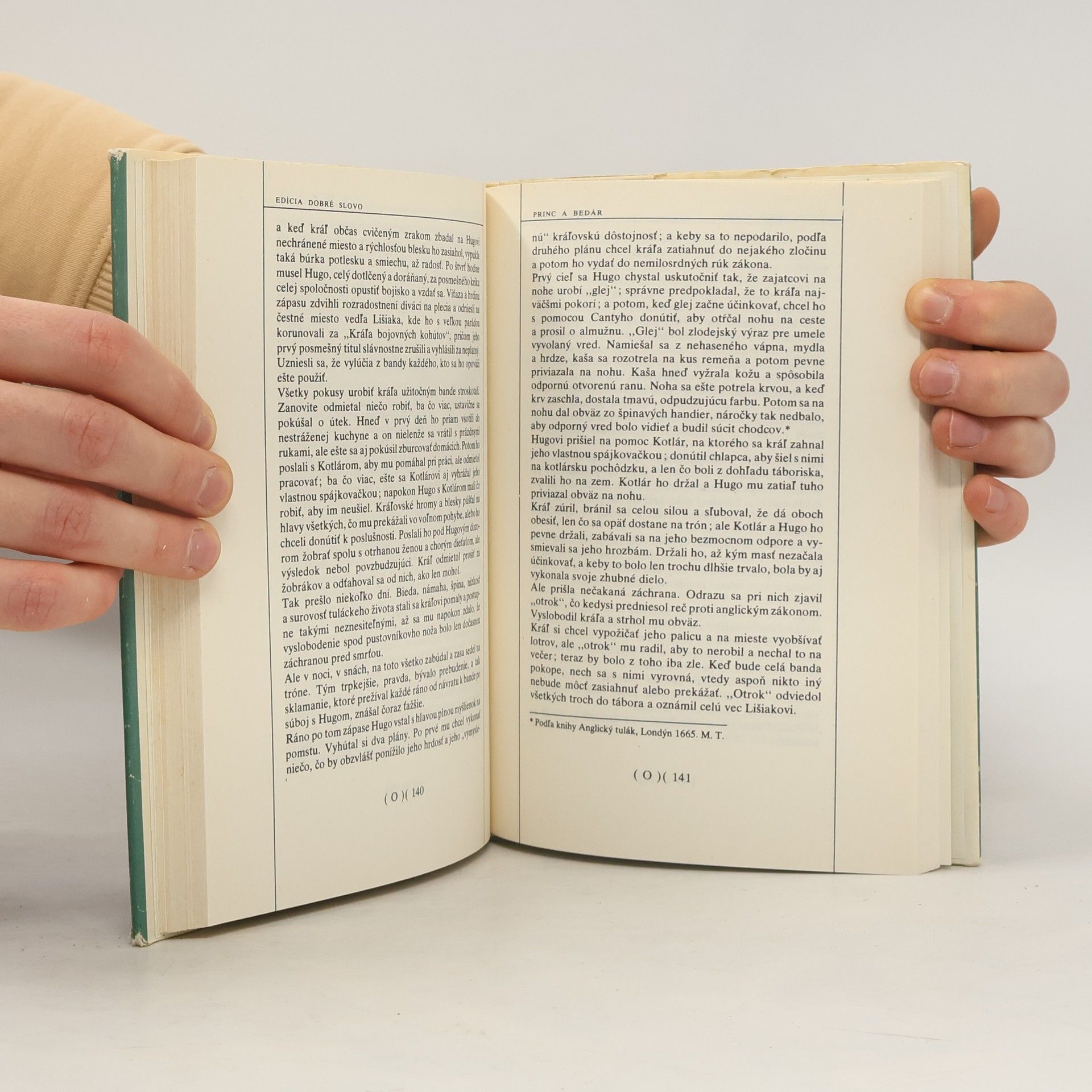 Mark Twain Princ a bedár