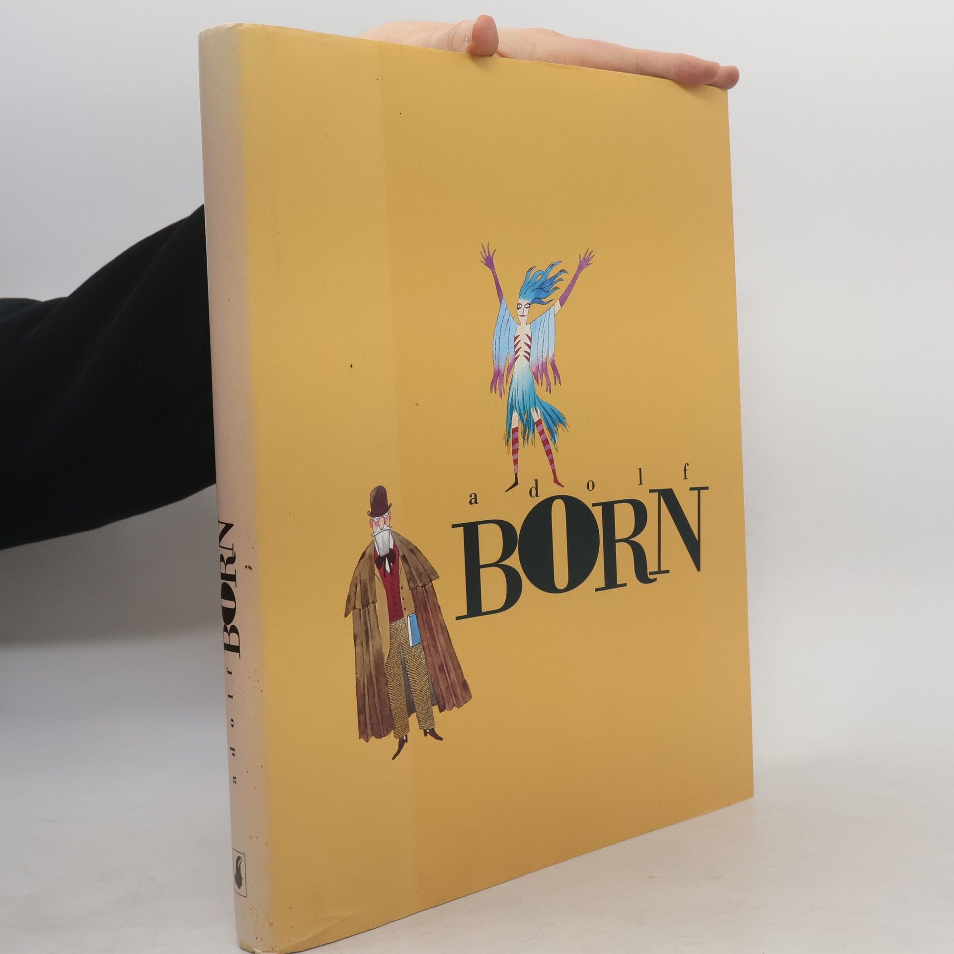 Adolf Born: Kresby z cest, pastely, ilustrace, akvarely, litografie, hlubotisky, známková tvorba, kostýmy
