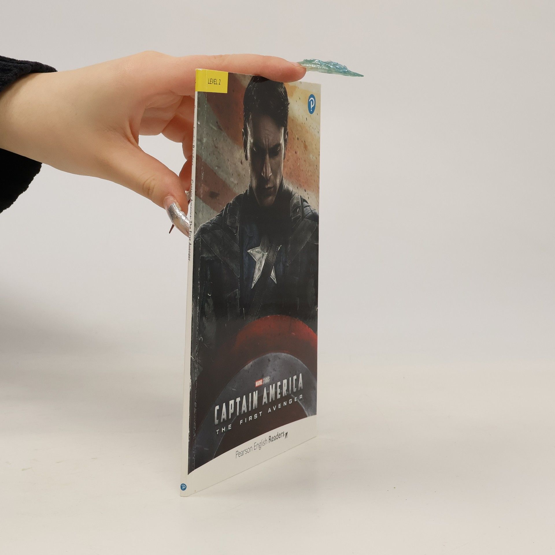 Jane Rollason Pearson English Readers: Level 2 Marvel Captain America The First Avenger Bk + Code