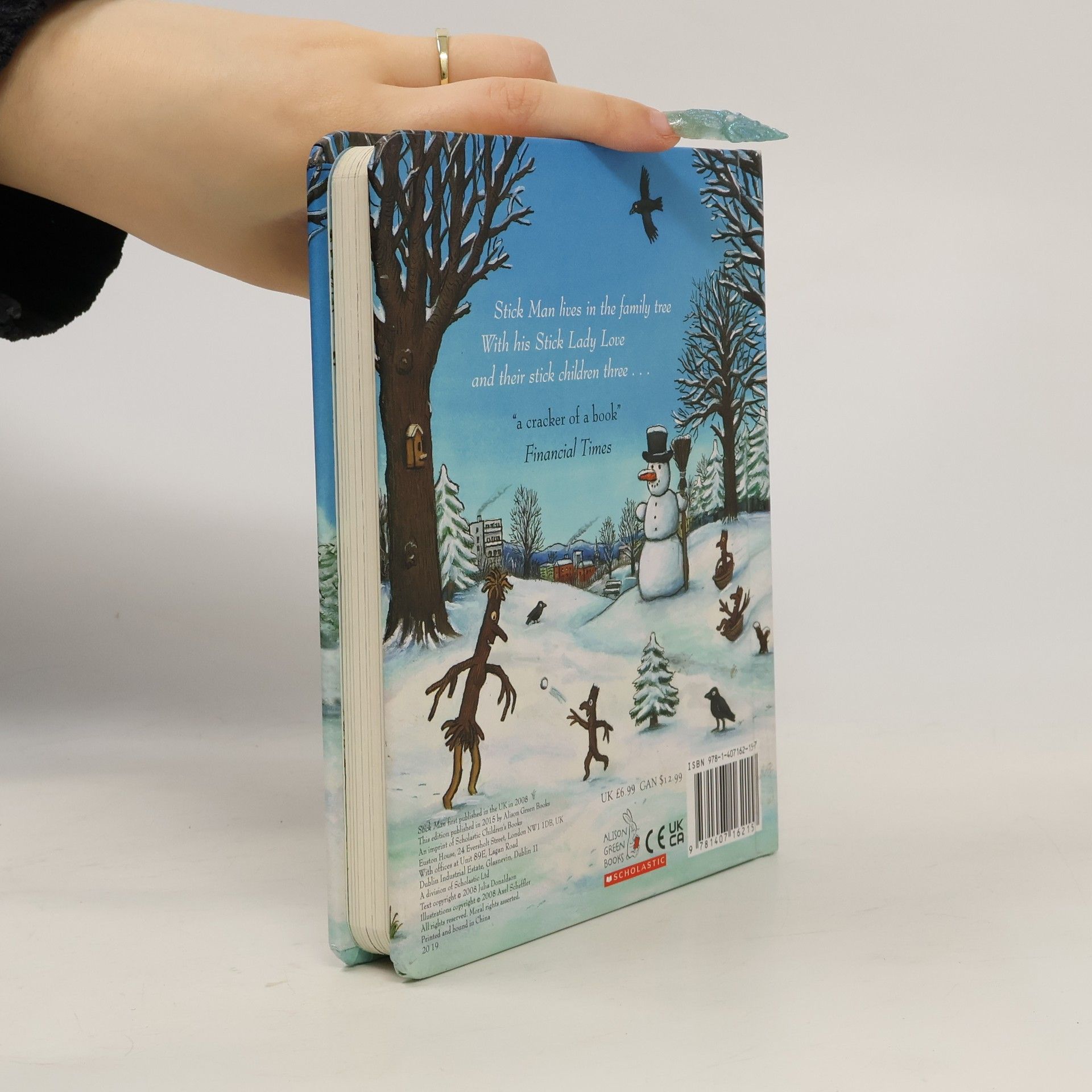 Julia Donaldson Stick Man. Gift Edition Board Book