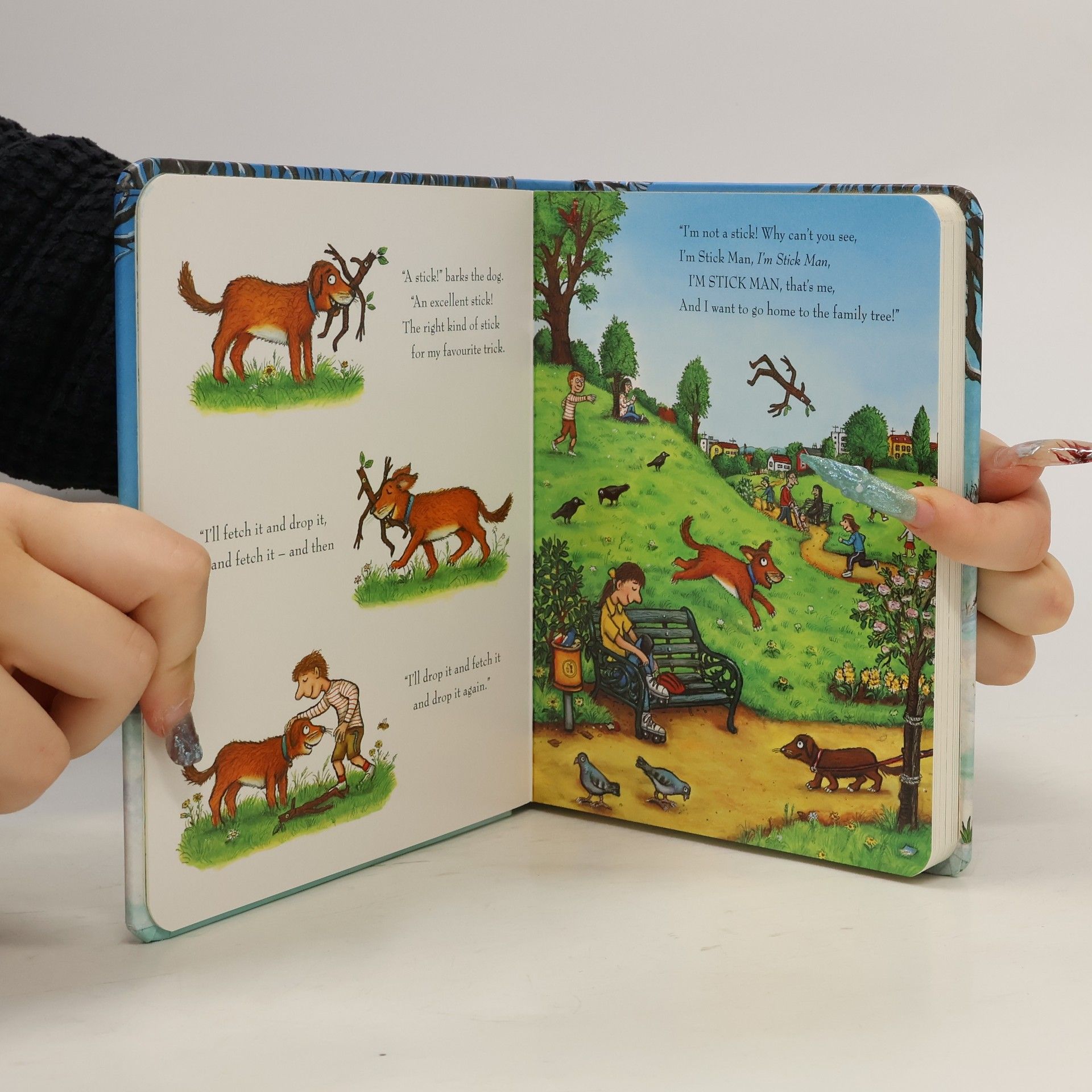 Julia Donaldson Stick Man. Gift Edition Board Book