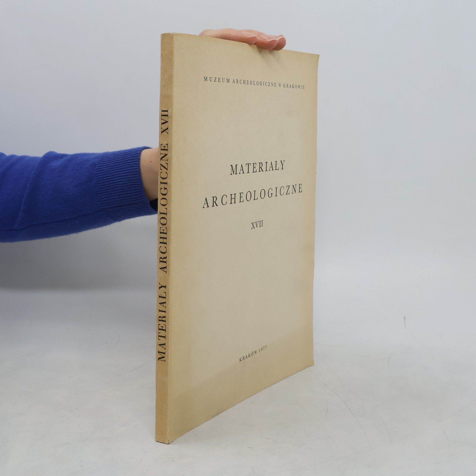 Autorenkollektiv Materialy archeologiczne XVII