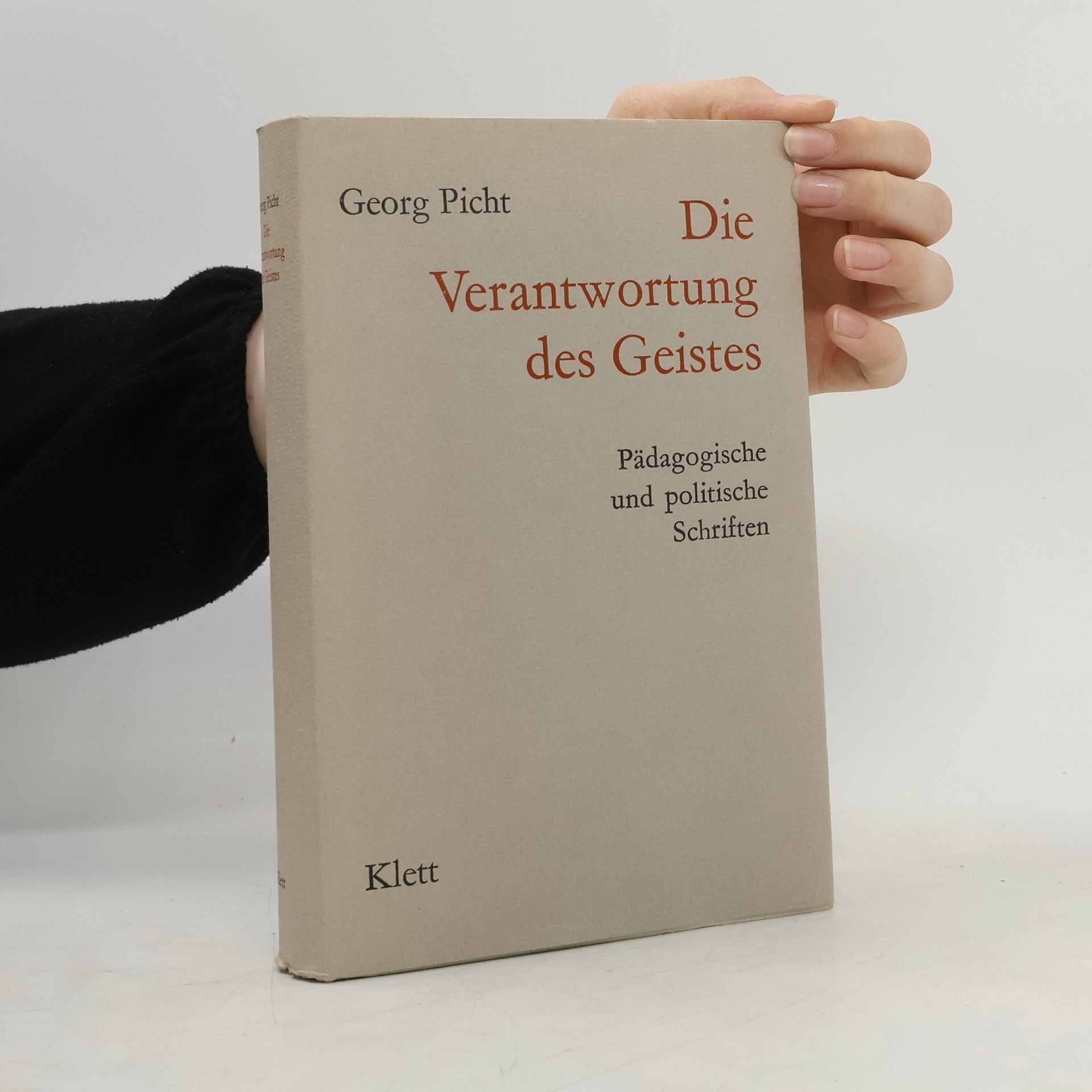 Georg Picht Wahrheit, Vernunft, Verantwortung