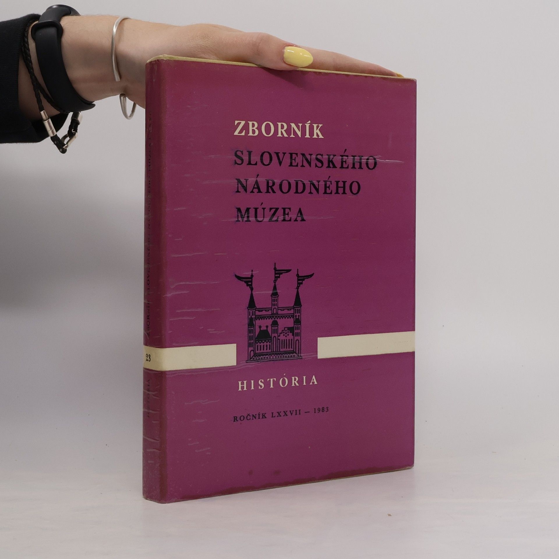 AA.VV. Zborník Slovenského národného múzea. Roč. 77, 1983. História. [Č.] 23 = Annales Musei nationalis slovaci