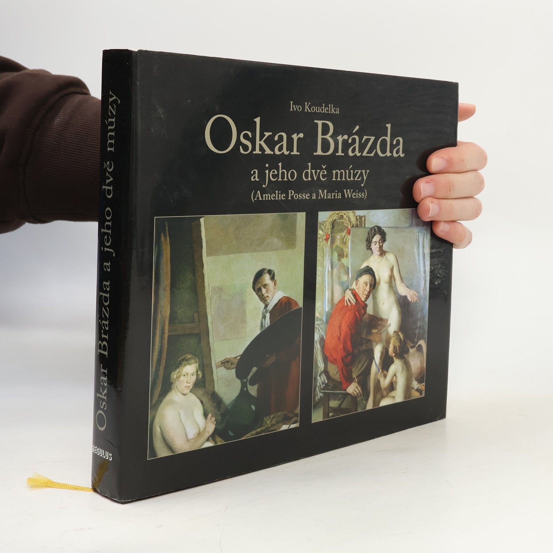Oskar Brázda a jeho dvě múzy (Amelie Posse a Maria Weiss)