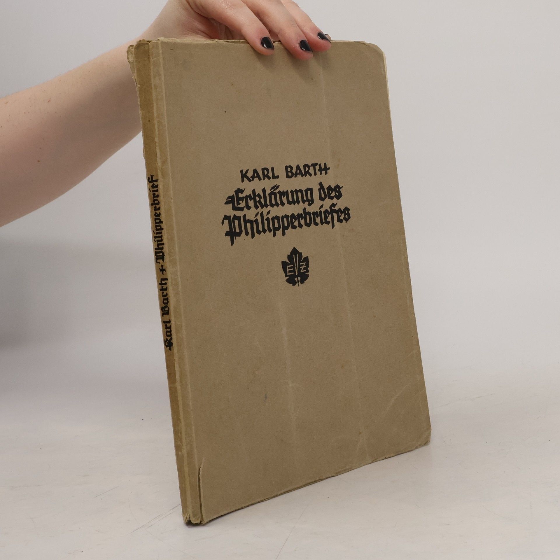 Karl Barth Erklärung des Philipperbriefes