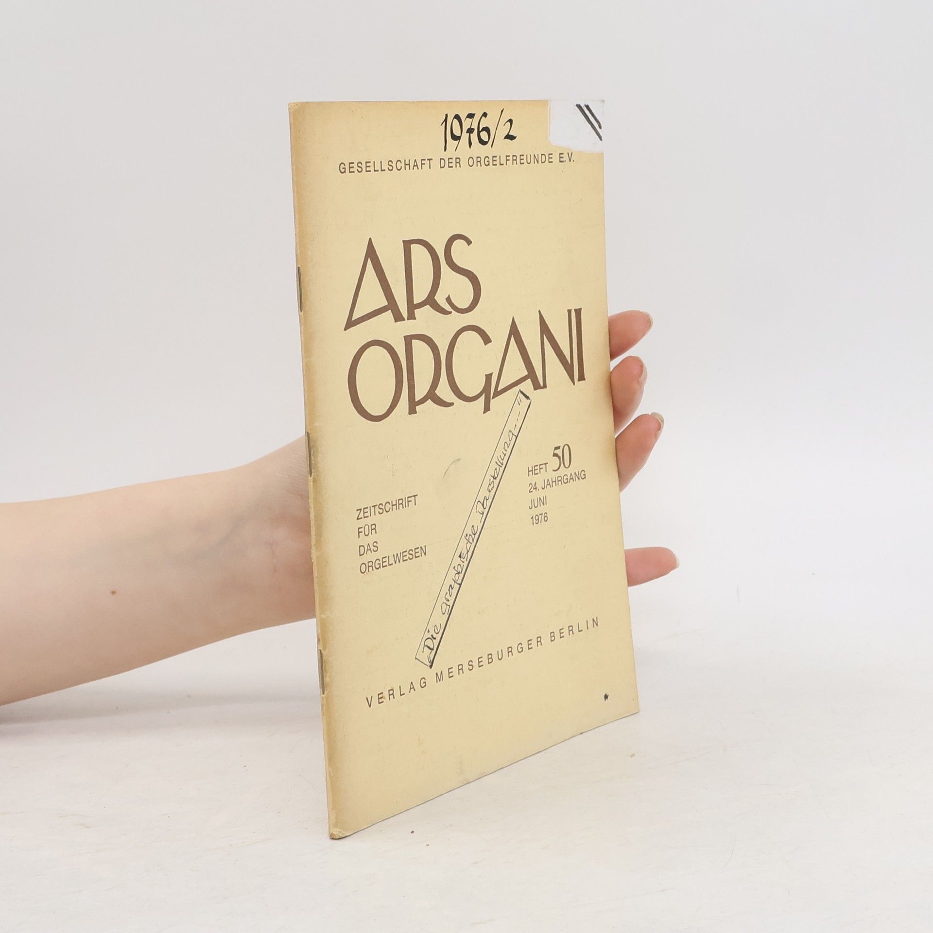 Various authors Ars Organi 50/1976