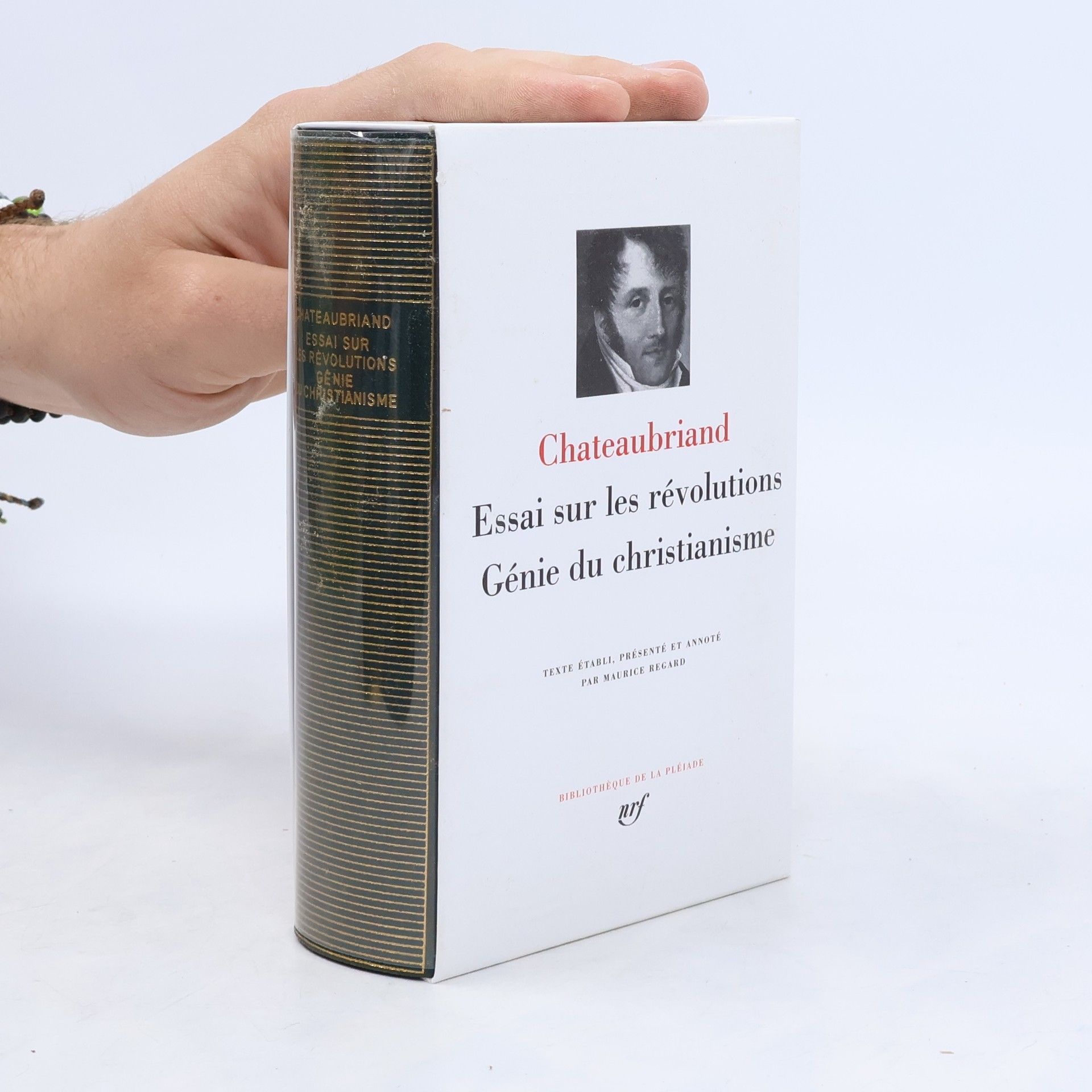 Maurice Regard Essai sur les révolutions; Génie du Christianisme
