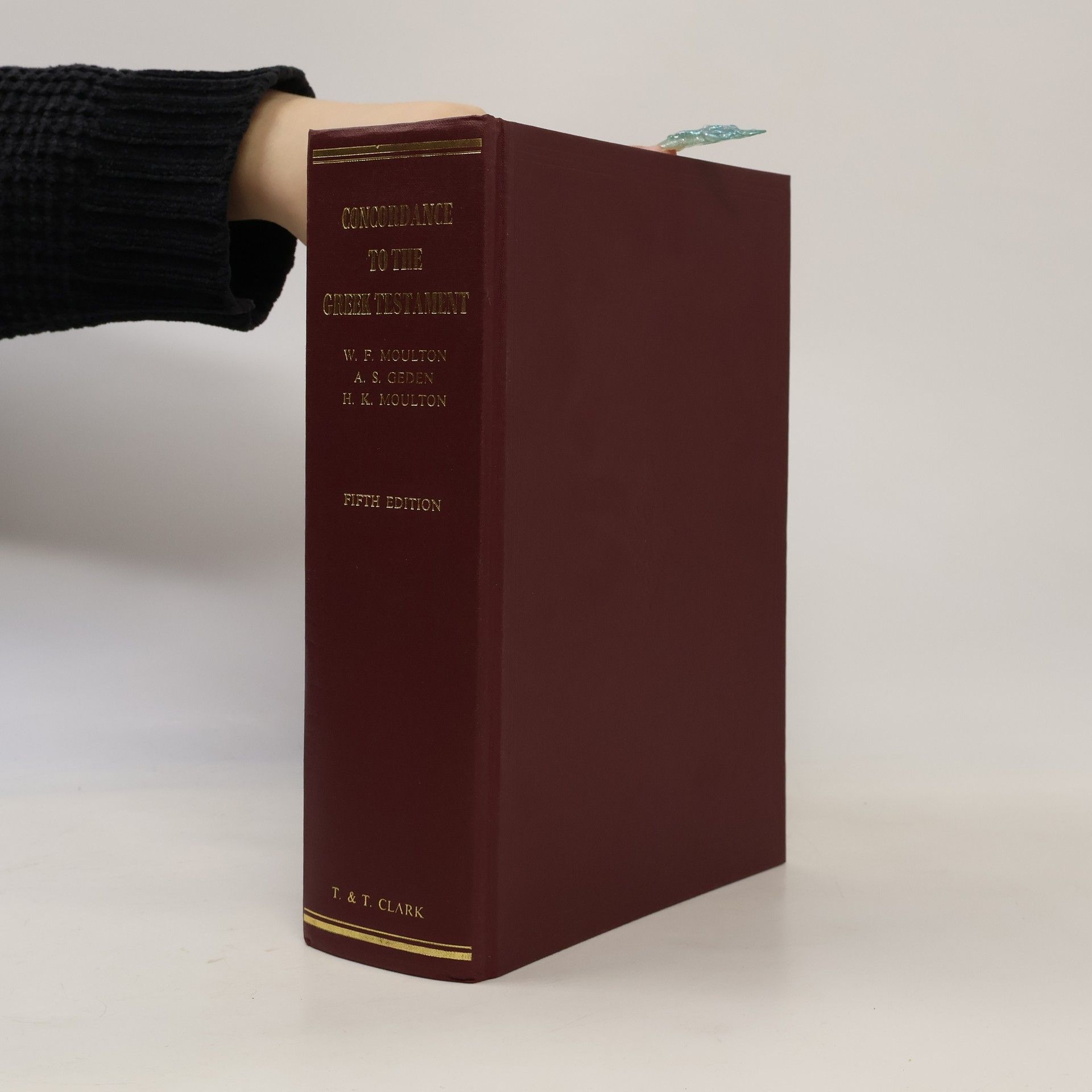 Harold Keeling Moulton A Concordance To The Greek Testament, According To The Texts Of Westcott And Hort, Tischendorf And The English Revisers - Fifth Edition