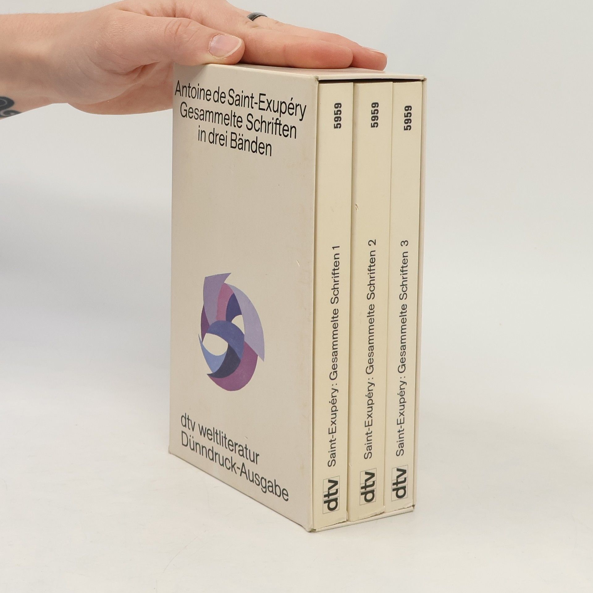 Antoine de Saint-Exupéry Gesammelte Schriften in drei Bänden 1-3