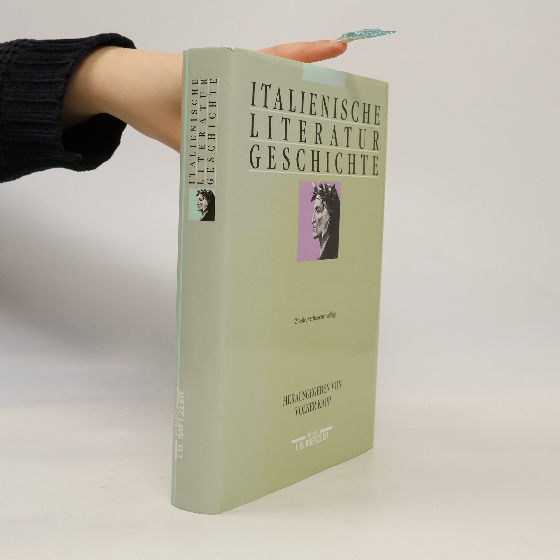 Volker Kapp Italienische Literaturgeschichte