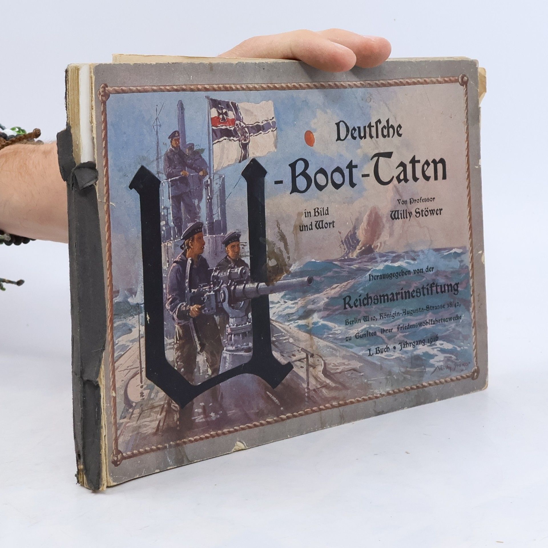 Willy Stöwer Deutsche U Boot Taten