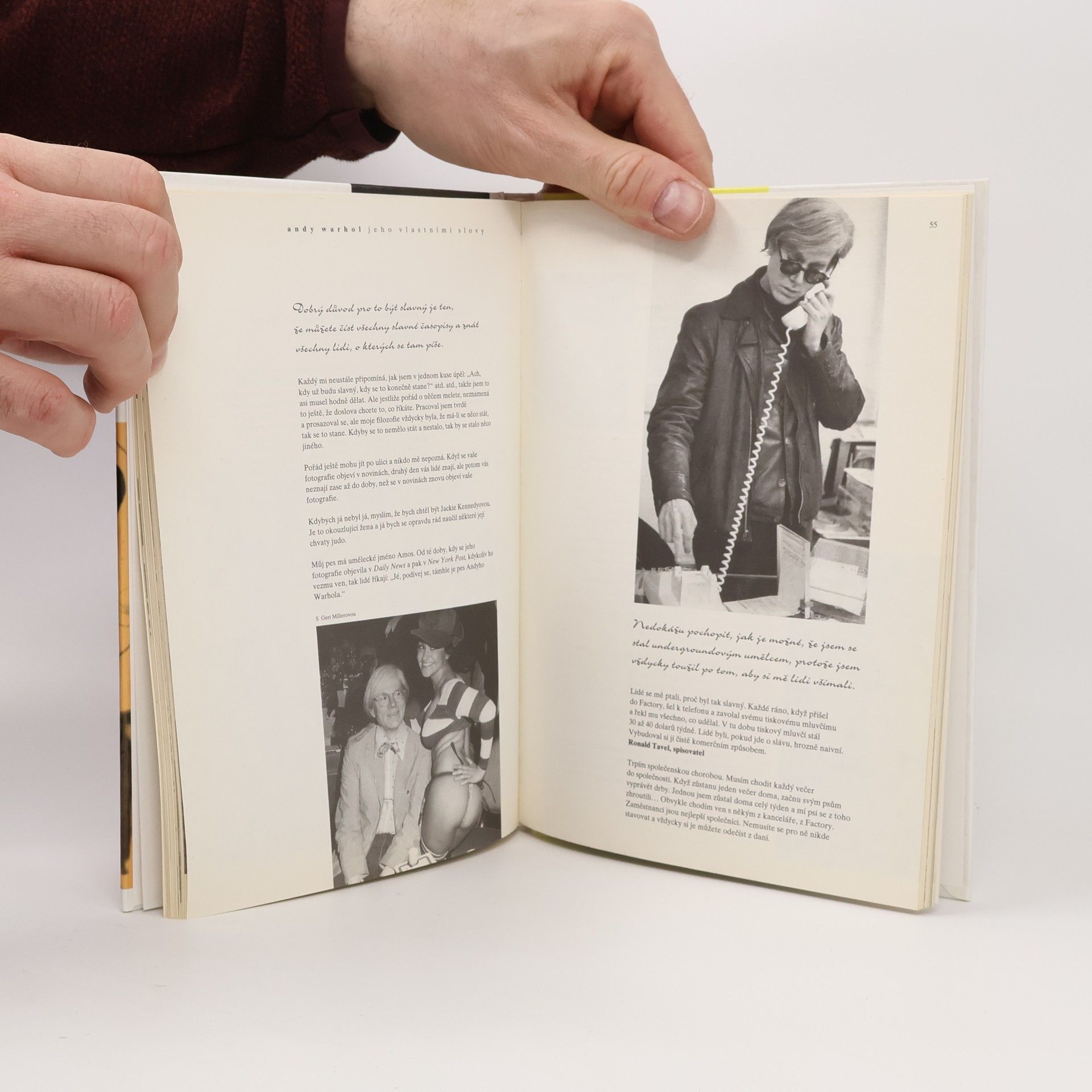 Tomáš Míka Andy Warhol: Jeho vlastními slovy