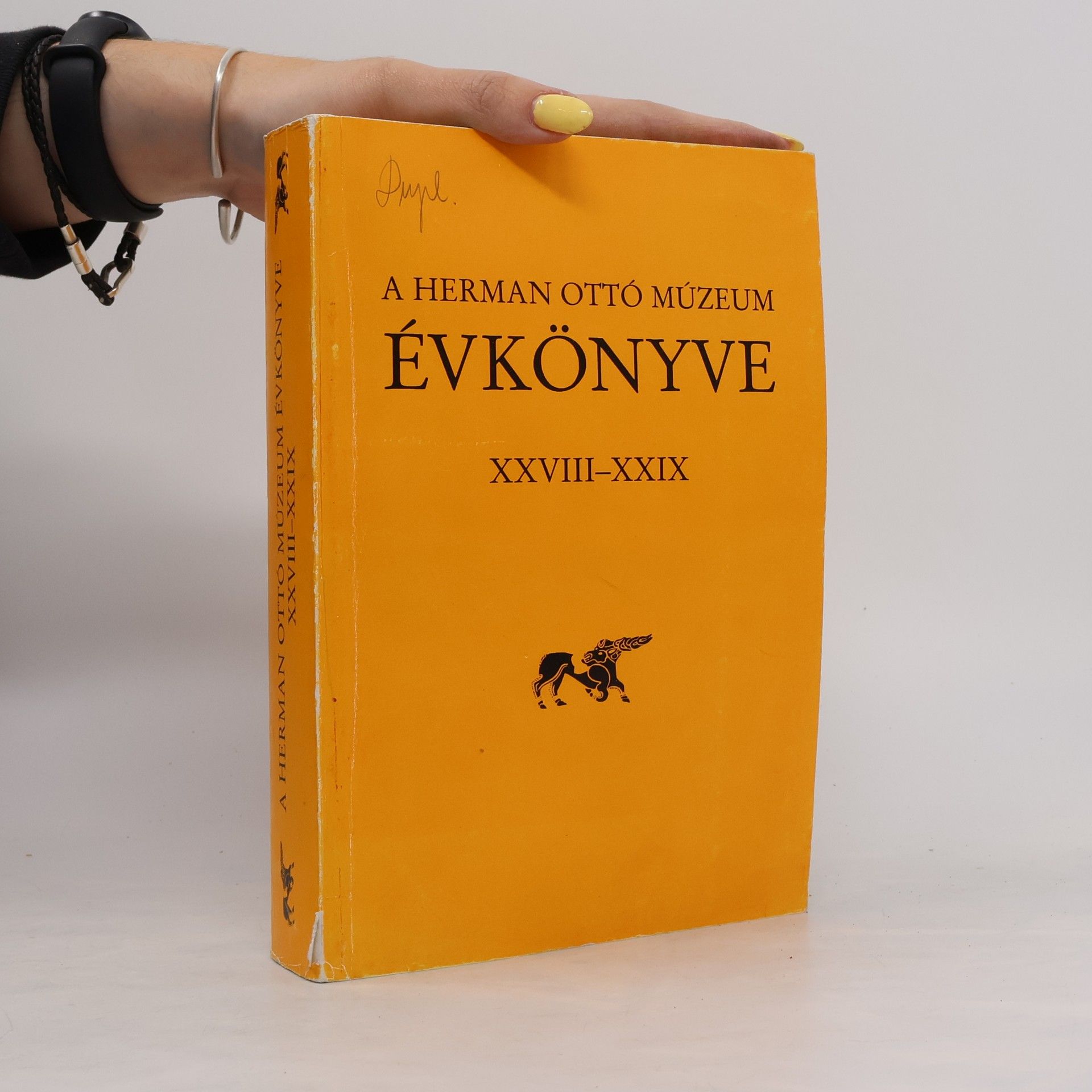 Autorenkollektiv A Herman Ottó Múzeum Évkönyve XXVIII-XXIX
